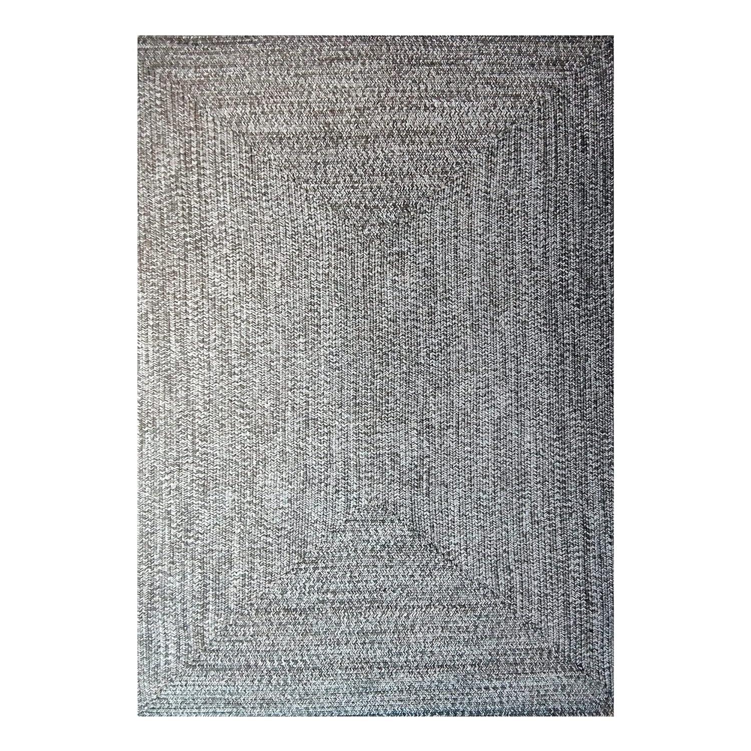 Ulmer Braided Reversible Two-Tone Indoor Outdoor Runner or Area Rug