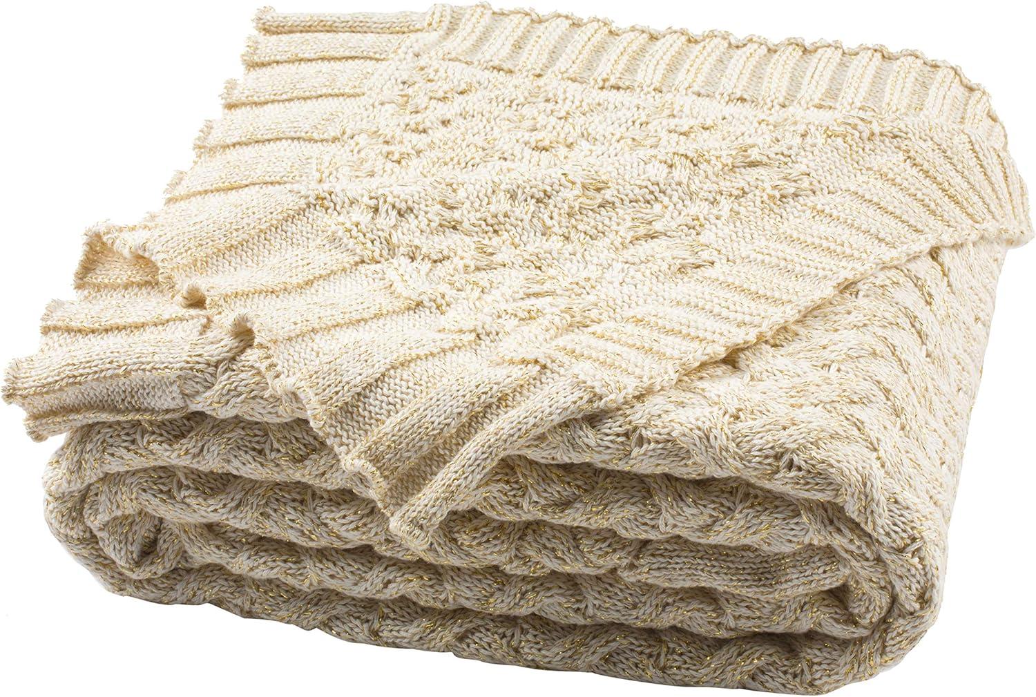 Adara Knitted Throw Blanket