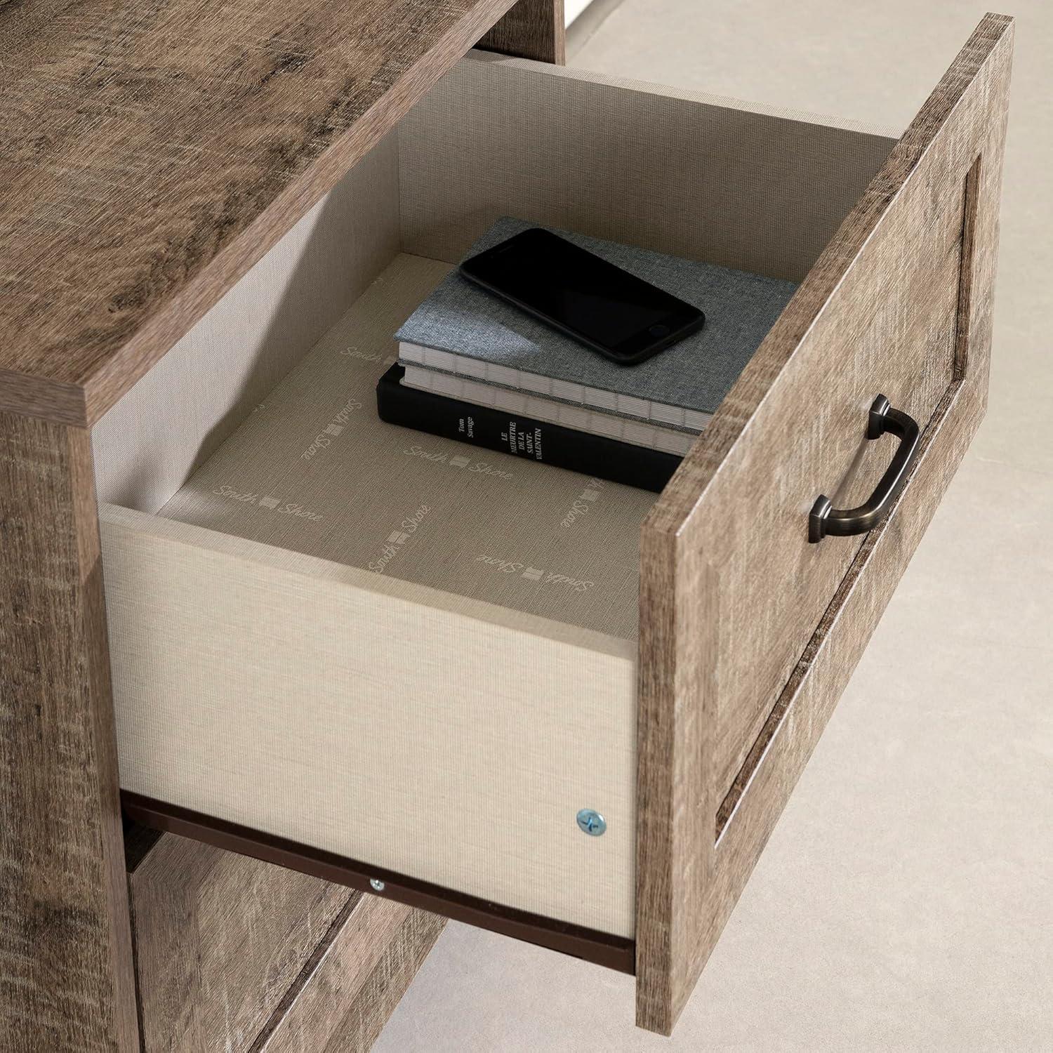 Prairie 2-Drawer Nightstand