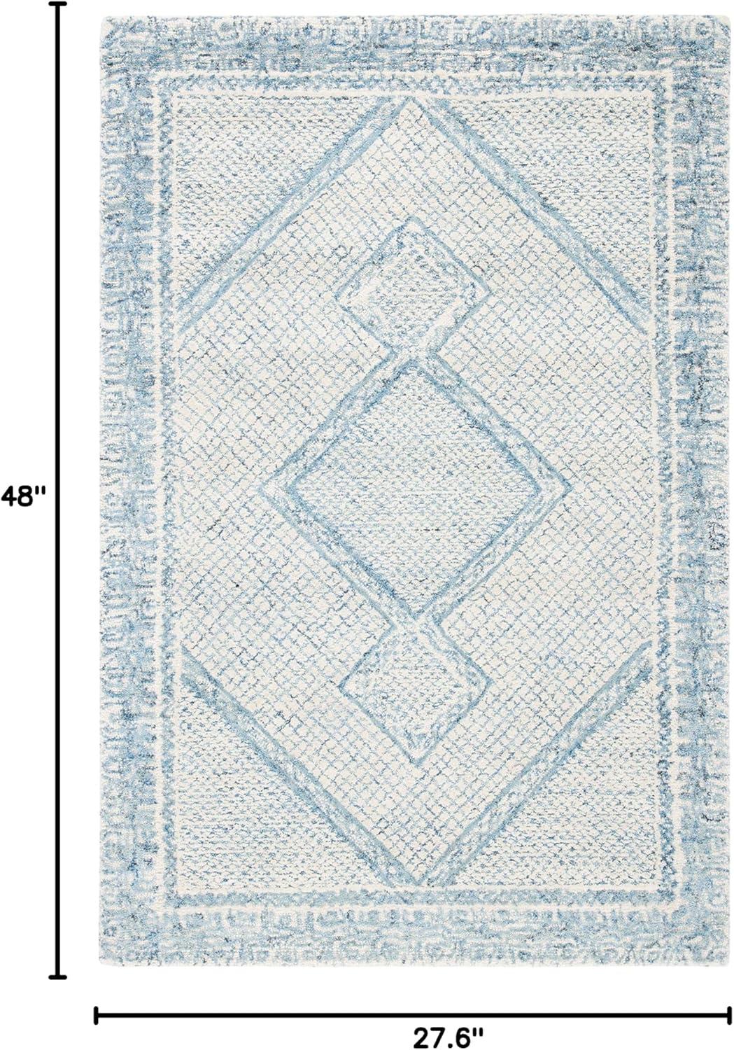 Abstract ABT345 Hand Tufted Area Rug  - Safavieh