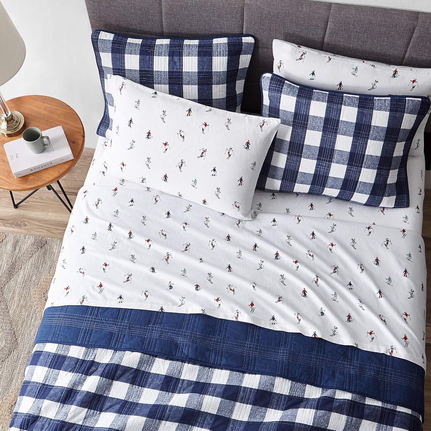 Patterned Flannel Sheet Set - Eddie Bauer