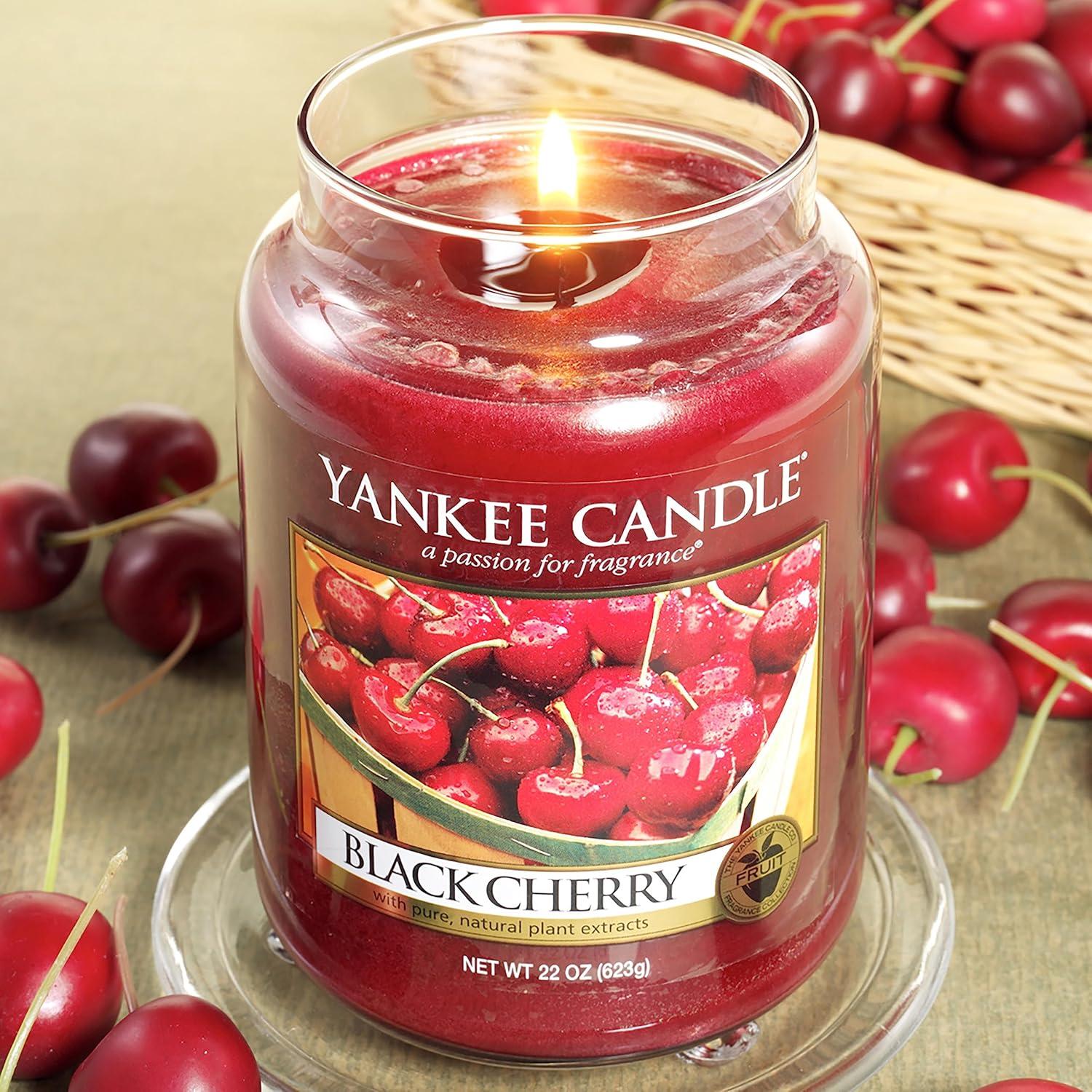 Yankee Candle Black Cherry Scented Large Jar