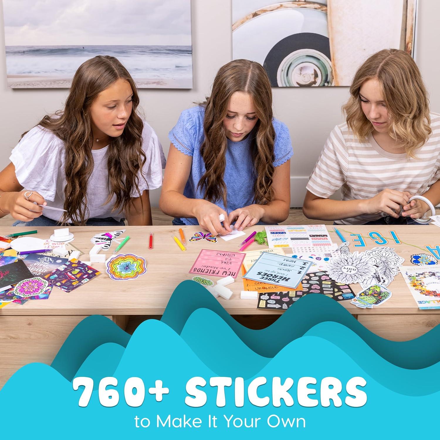 Hapinest DIY Wall Collage Kit for Teen Girls, Arts and Crafts Kit Tween Girl Room Decor, Birthday Gifts Ages 10 11 12 13 14 16 Years Old and Up, Cool Stuff for Bedroom Dorm Aesthetic Décor S301