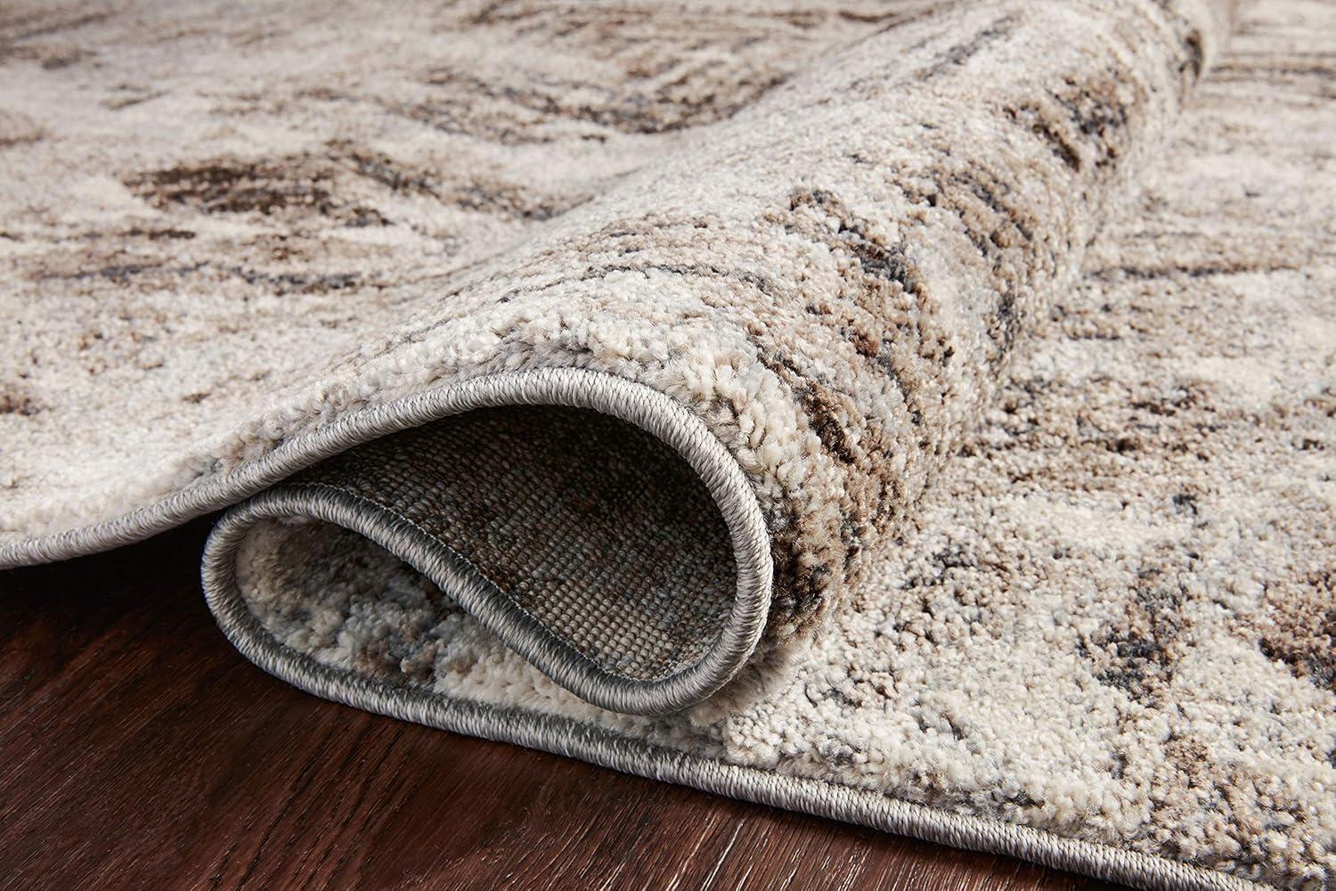 Loloi II Austen AUS-03 Abstract Natural / Mocha Area Rug 7'-10" x 10'-6"