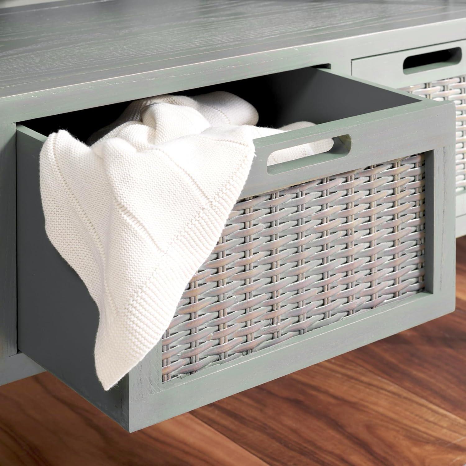 Joshua Media Console - AMH6532B - Gray - Safavieh Couture