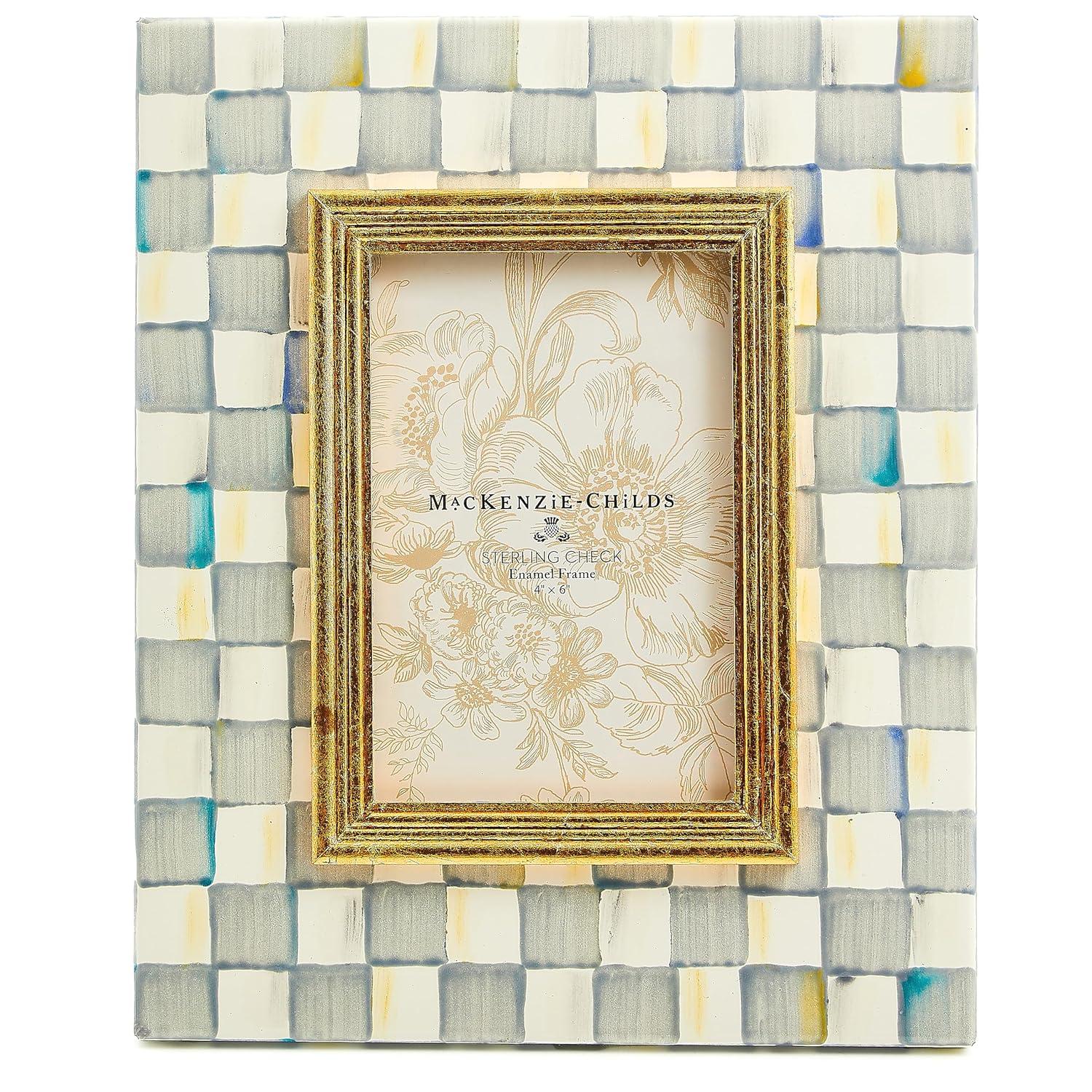 MacKenzie-Childs Sterling Check® Frame
