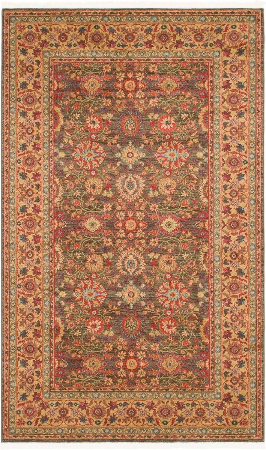 Rugs.com Chelsea Collection Rug – 5' x 8' Light Brown Medium Rug Perfect For Bedrooms, Dining Rooms, Living Rooms