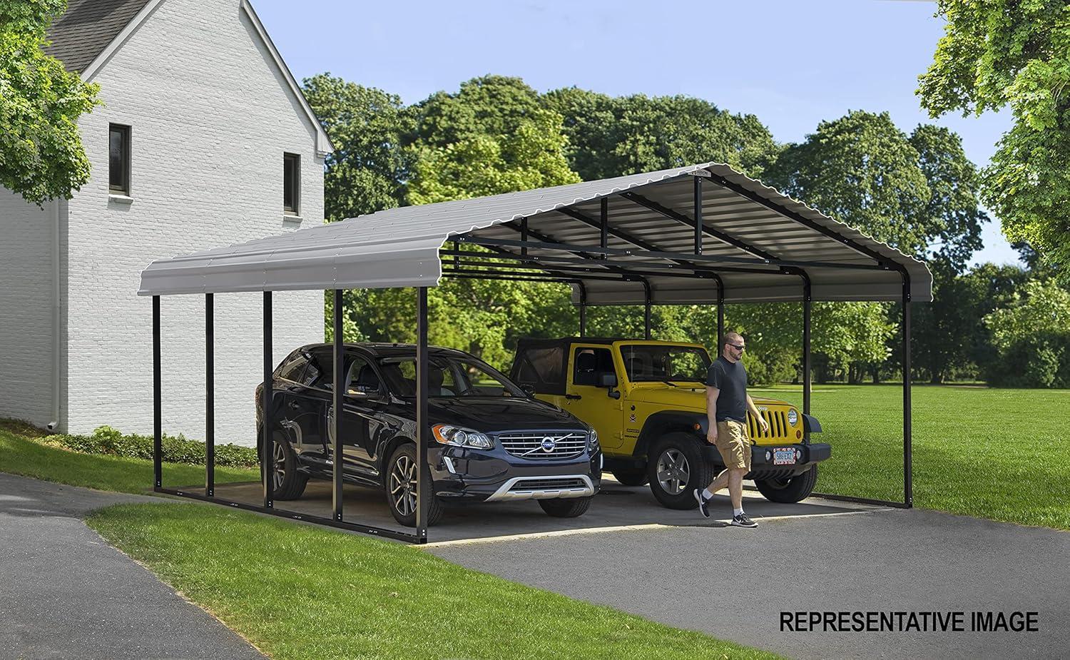 Arrow Arrow Carport, 12 ft. x 24 ft. x 9 ft.