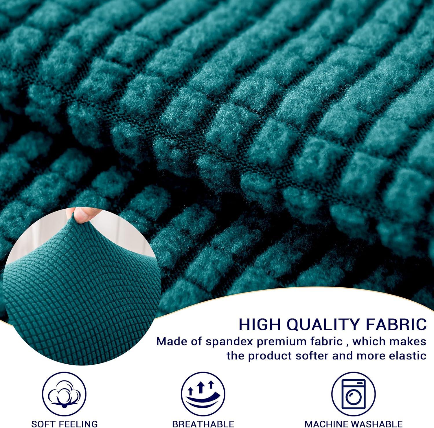 Stretch Armrest Spandex Arm Covers for Chairs Couch Armchair Slipcovers for Recliner Sofa with Twist Pins 2pcs