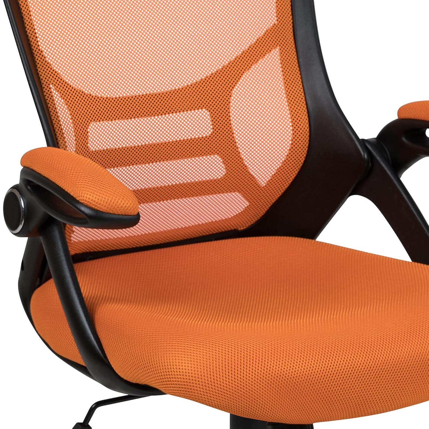 Flash Furniture Cappello High-Back Mesh Swivel Ergonomic Office Chair with Flip-Up Arms