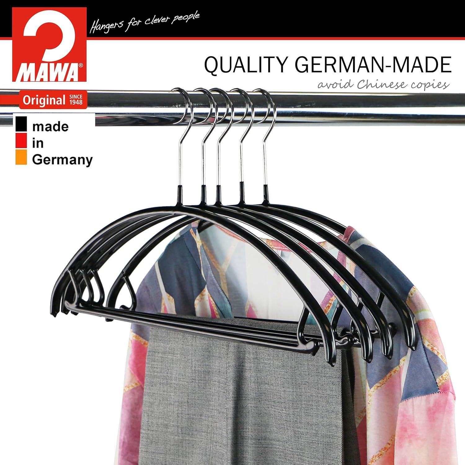 Euro Metal Non-Slip Standard Hanger for Suit/Coat