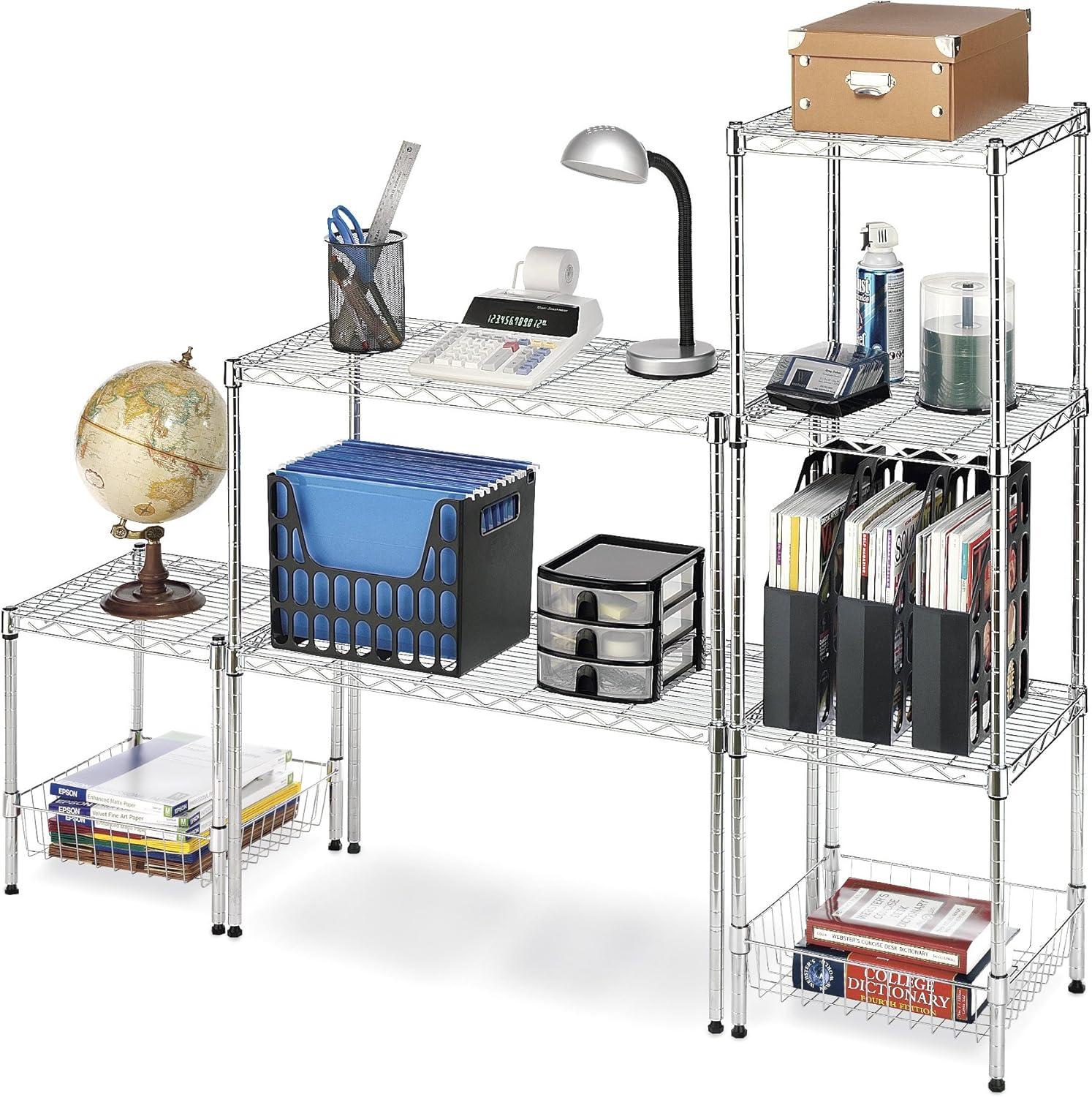 15'' W Metal Shelving Unit