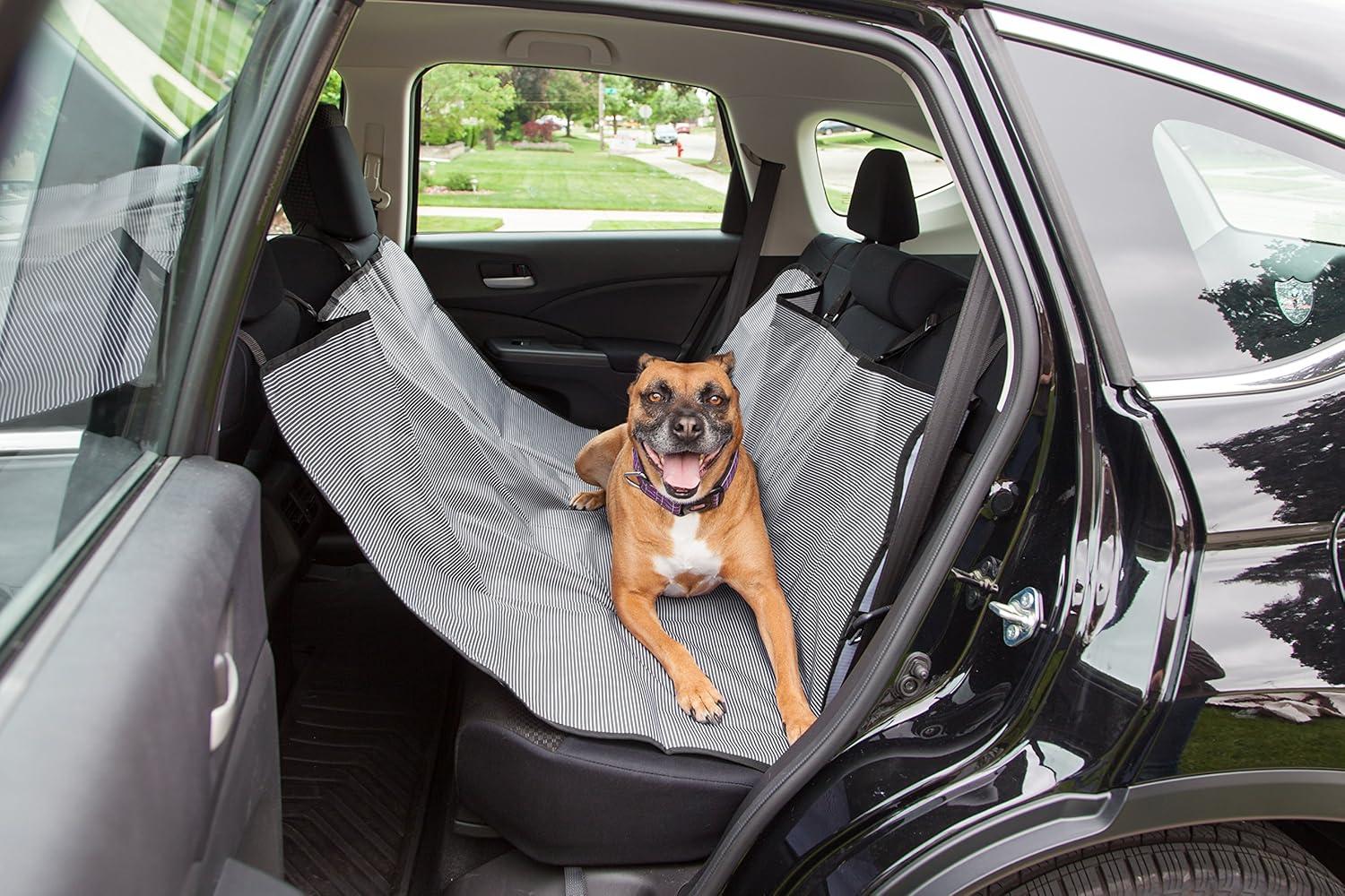 IRIS USA Large Dog Car Seat Hammock Cover, Water-Resistant