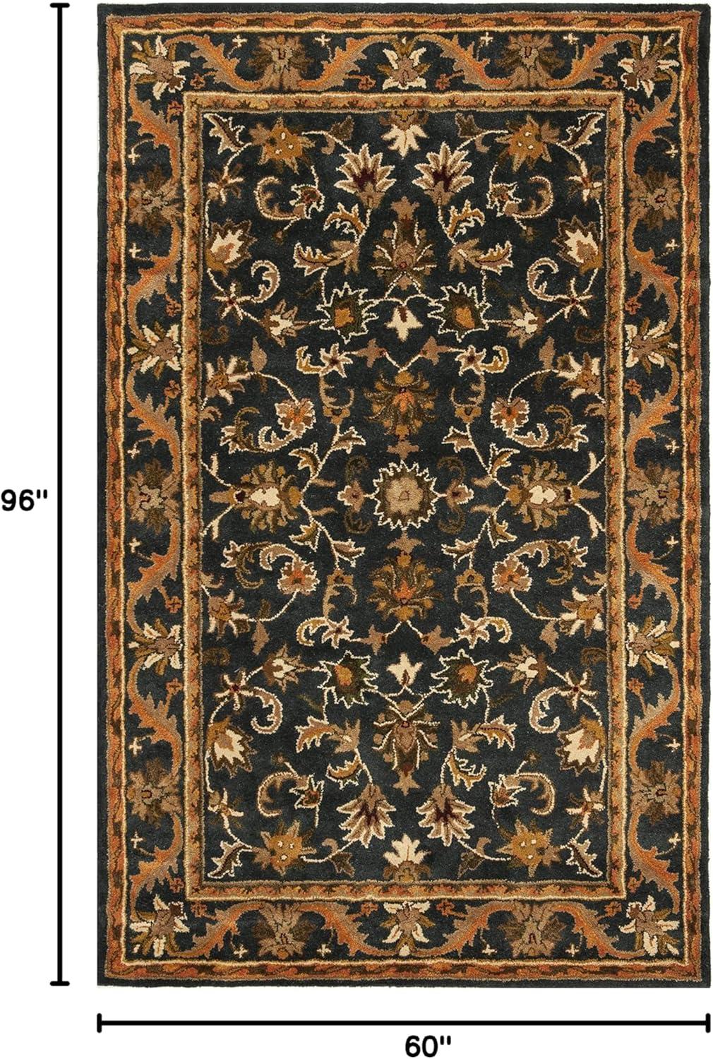 Antiquity AT52 Hand Tufted Indoor Area Rug - Red/Red - 5'x8' - Safavieh