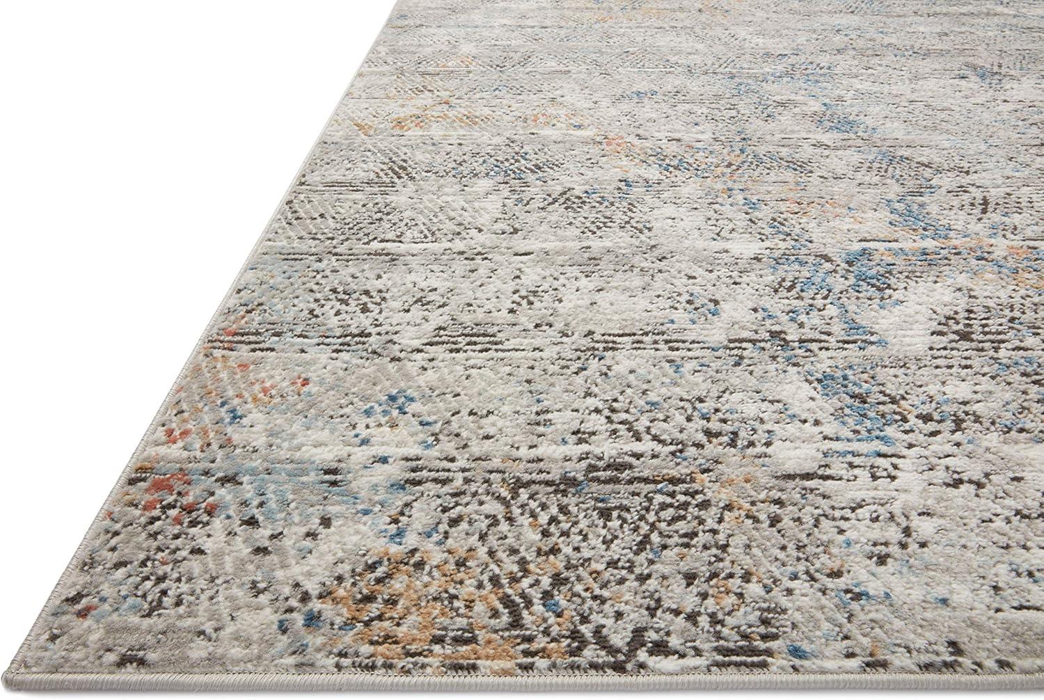 Elysian Gray Wool-Blend 2'8" x 13' Runner Rug for High Traffic Areas