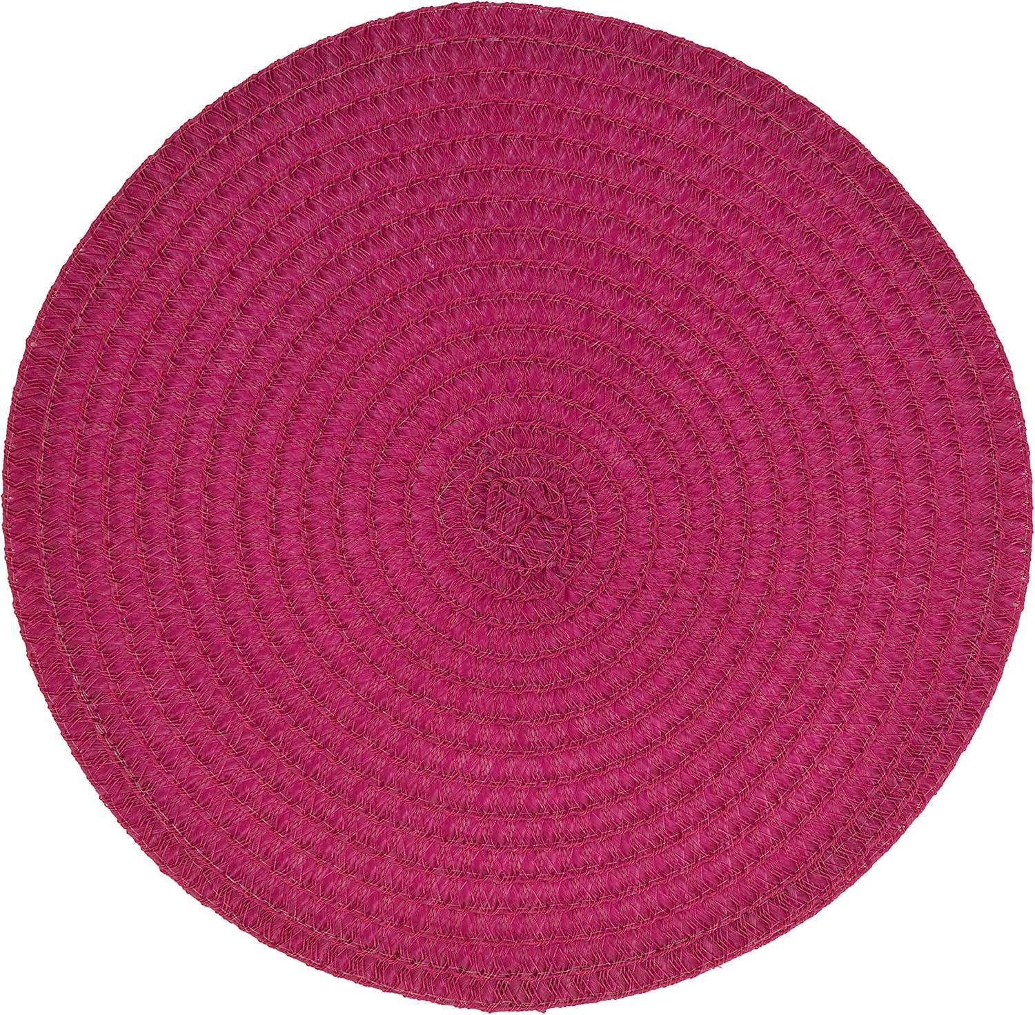 Brielle Polypropylene Plastic Round Placemat