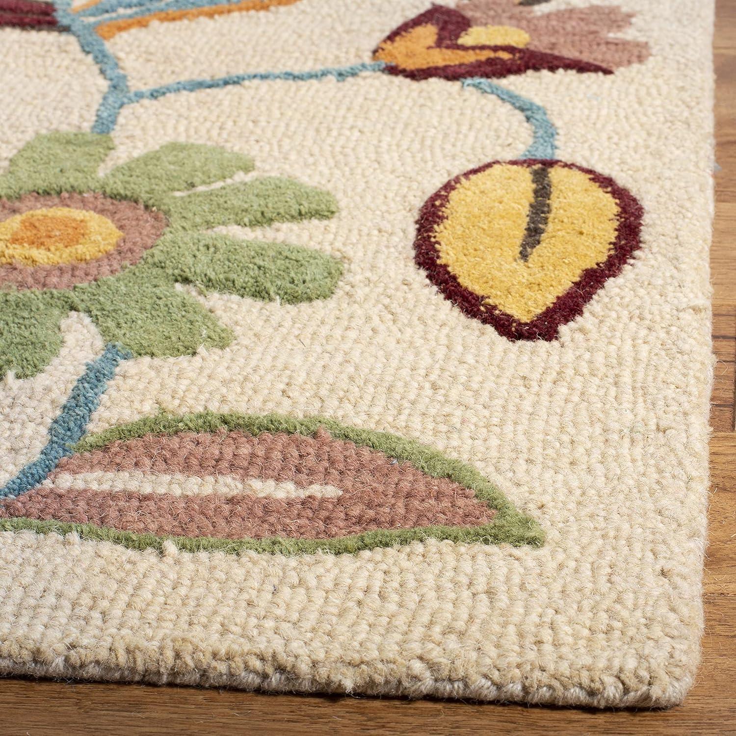 Blossom BLM677 Hand Hooked Area Rug  - Safavieh