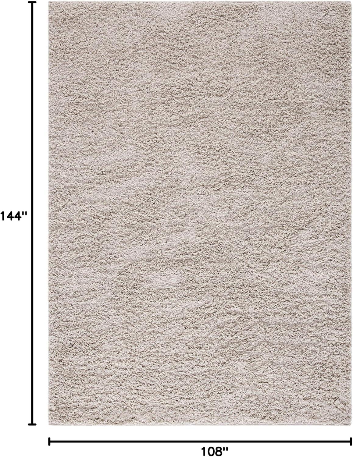 Venus Shag VNS520 Power Loomed Area Rug - Taupe - 8'9"x11'9" - Safavieh.