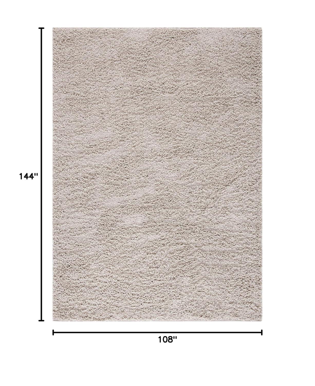 Venus Shag VNS520 Power Loomed Area Rug - Taupe - 8'9"x11'9" - Safavieh.