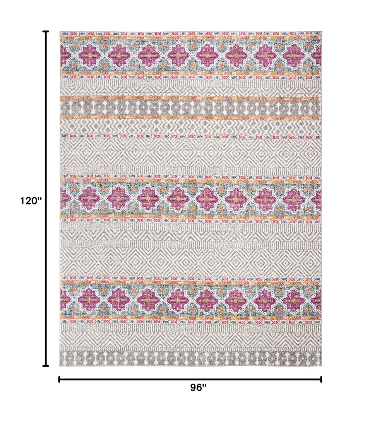Madison MAD797 Power Loomed Indoor Area Rug - Grey/Ivory - 8'x10' - Safavieh.