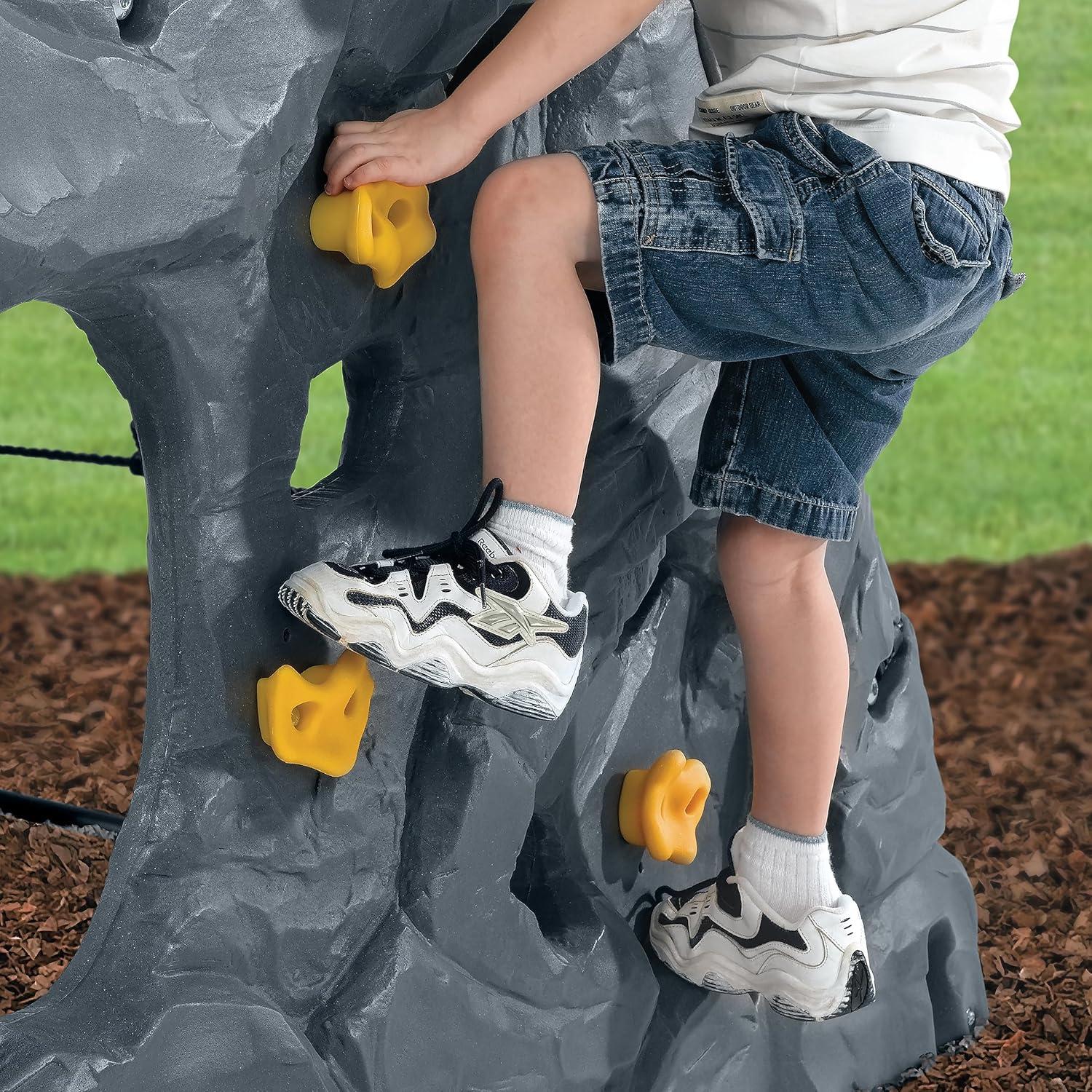 Step2 Skyward Summit Rock Climbing Wall, Grey