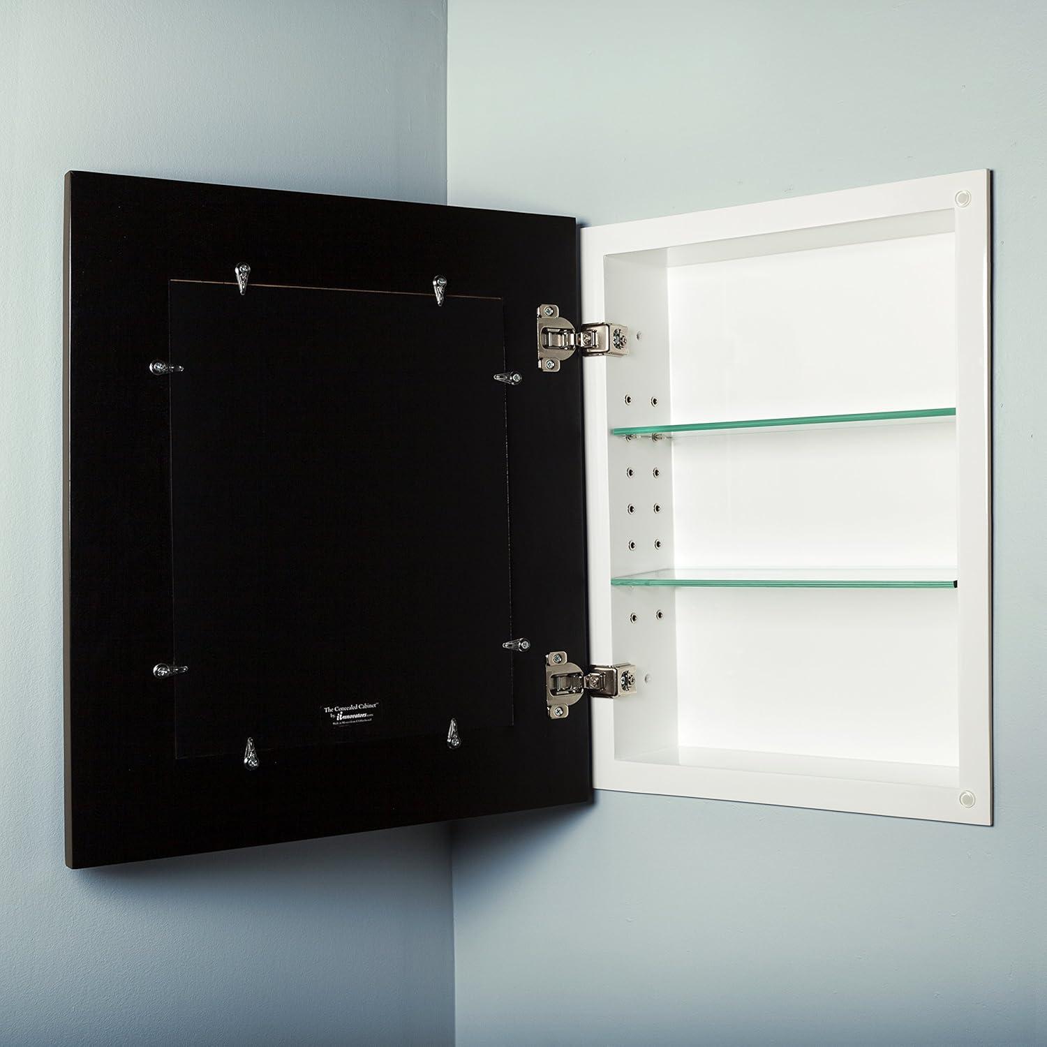 Recessed Mirrored Medicine Cabinet by Fox Hollow Furnishings