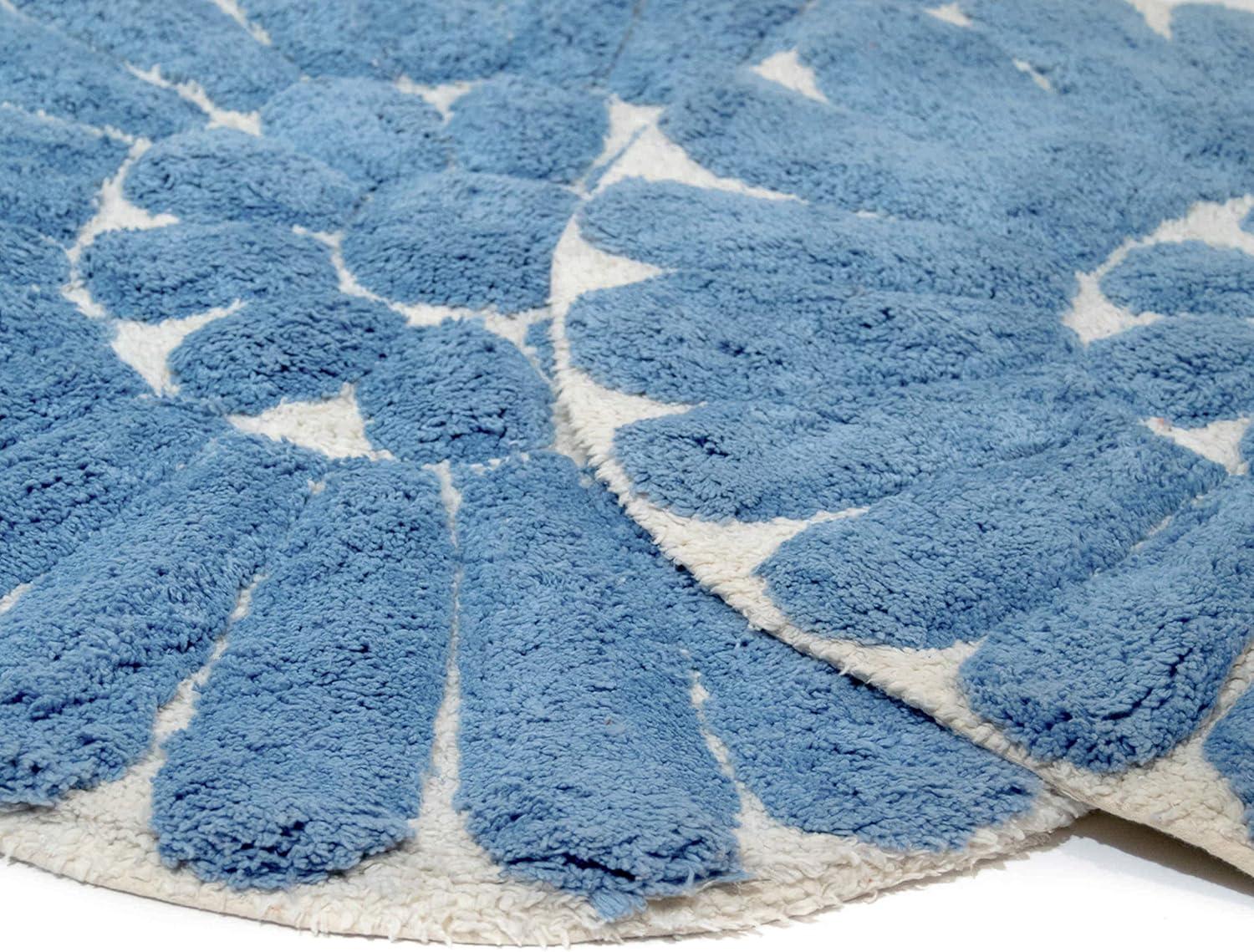 2pc Bursting Flower Bath Rug Set - Chesapeake Merchandising