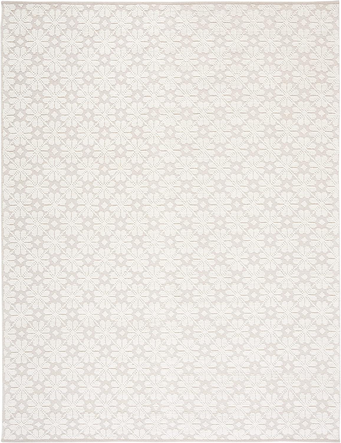 Vermont VRM106 Hand Woven Indoor Area Rug - Ivory - 9'x12' - Safavieh