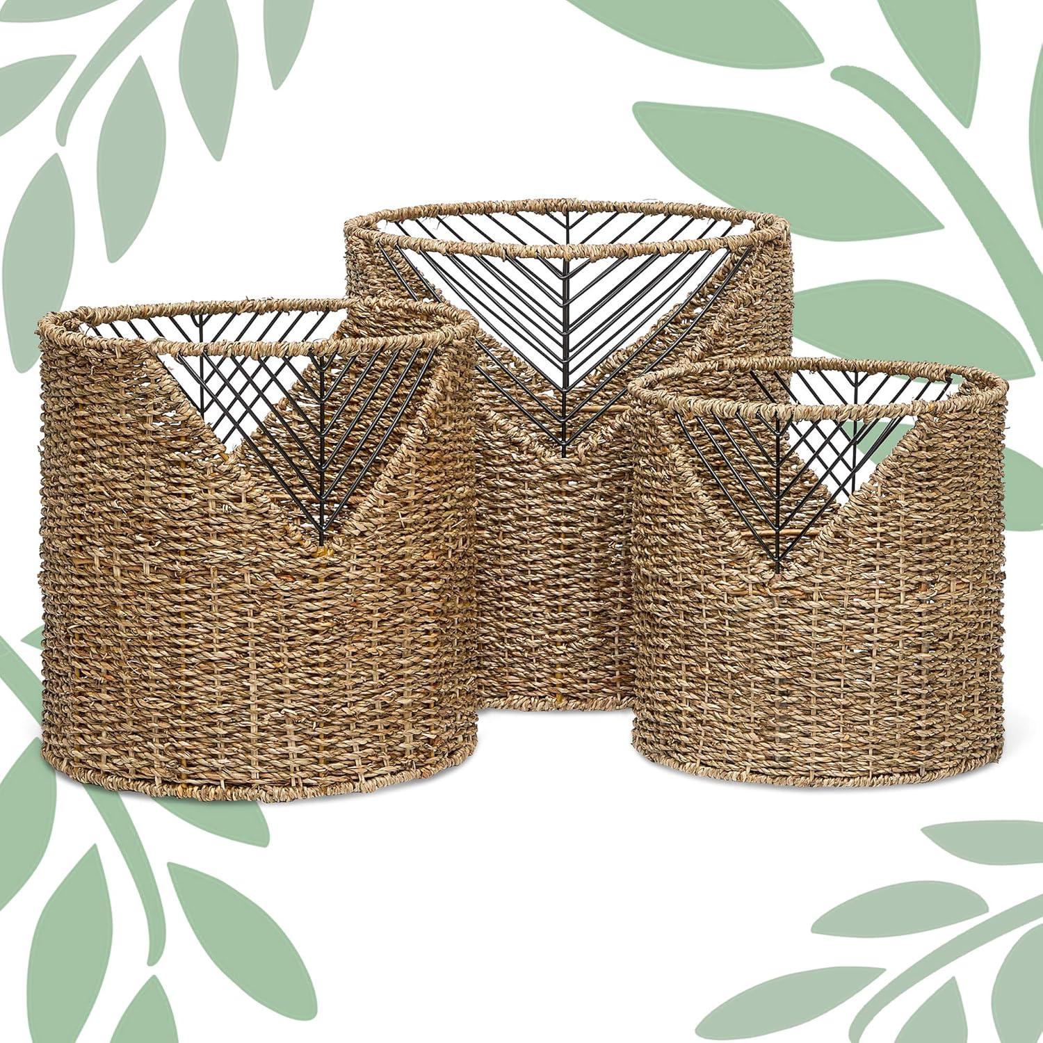 Adore Decor Shoshana Woven Basket