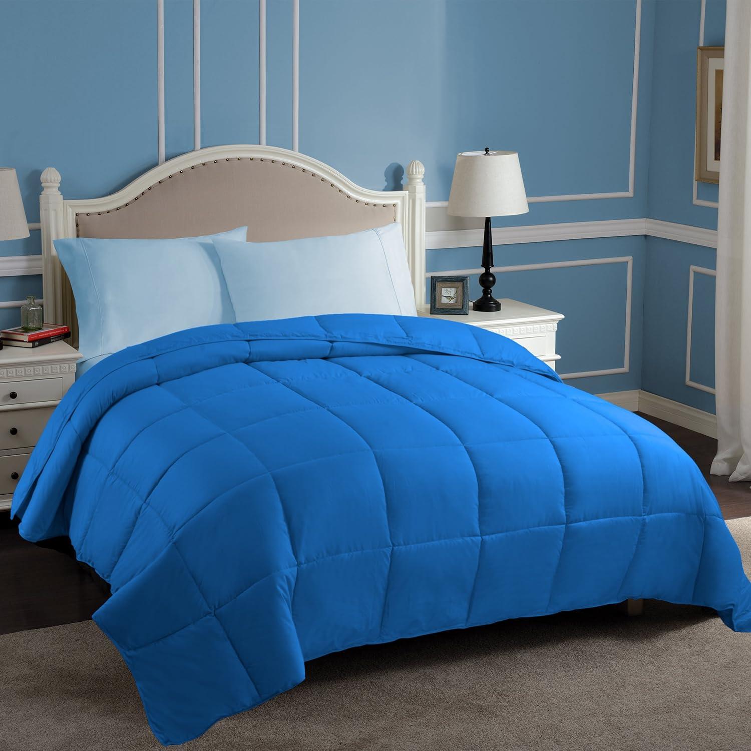 Superior Superior Classic Comforter Reversible Medium Weight Down Alternative Bedding
