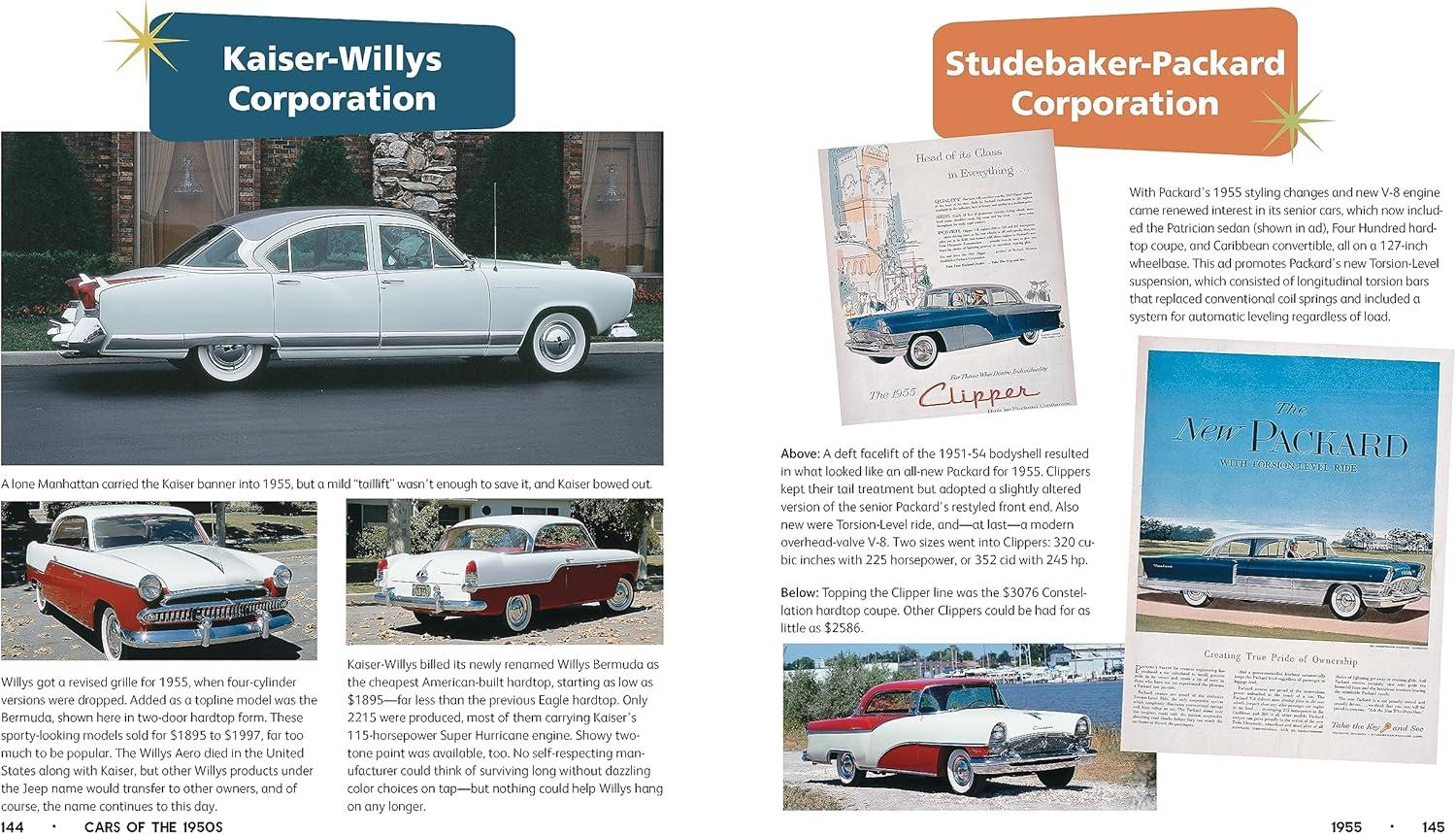 Cars of the 1950s - by  Publications International Ltd (Hardcover)