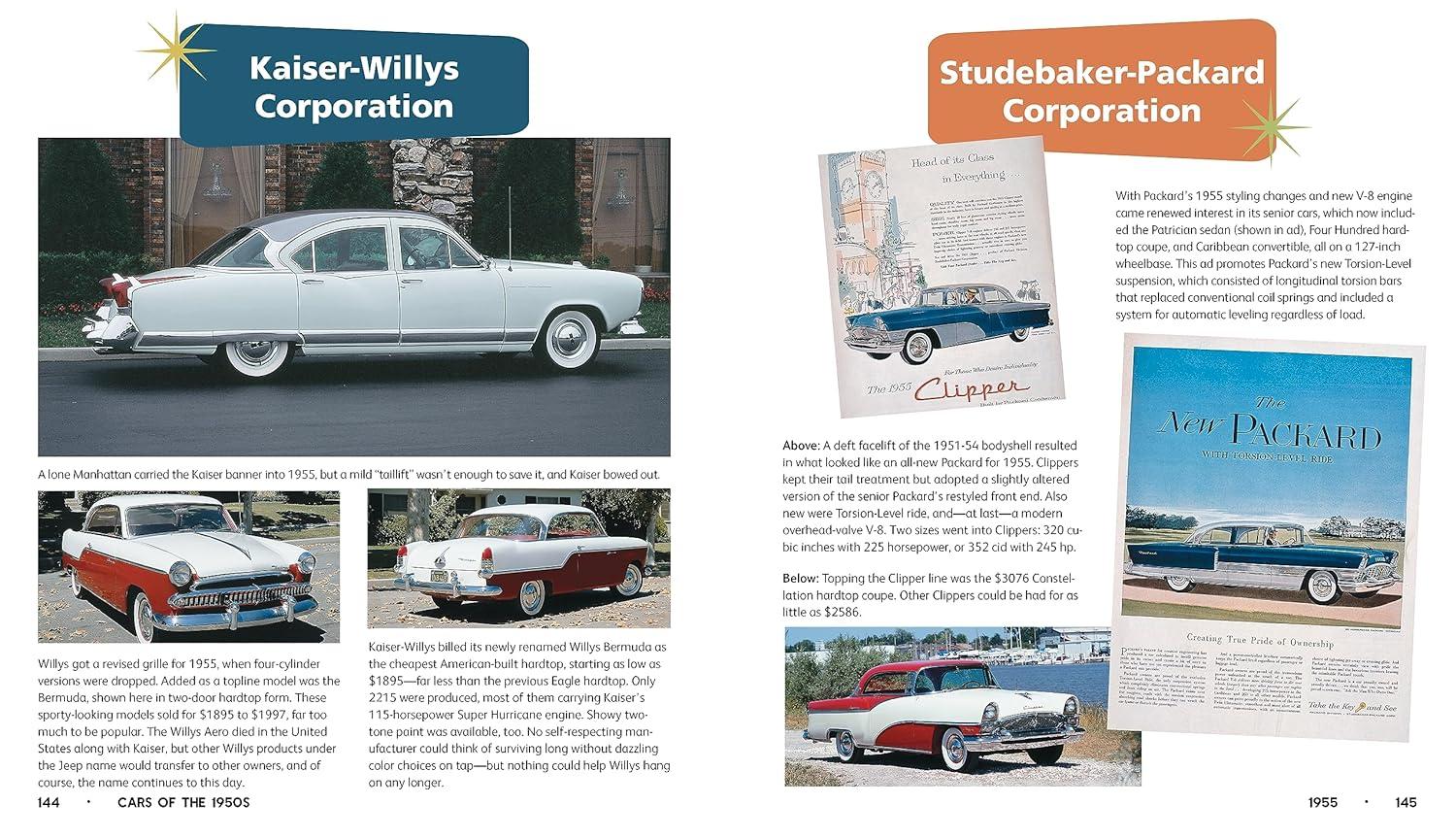 Cars of the 1950s - by  Publications International Ltd (Hardcover)