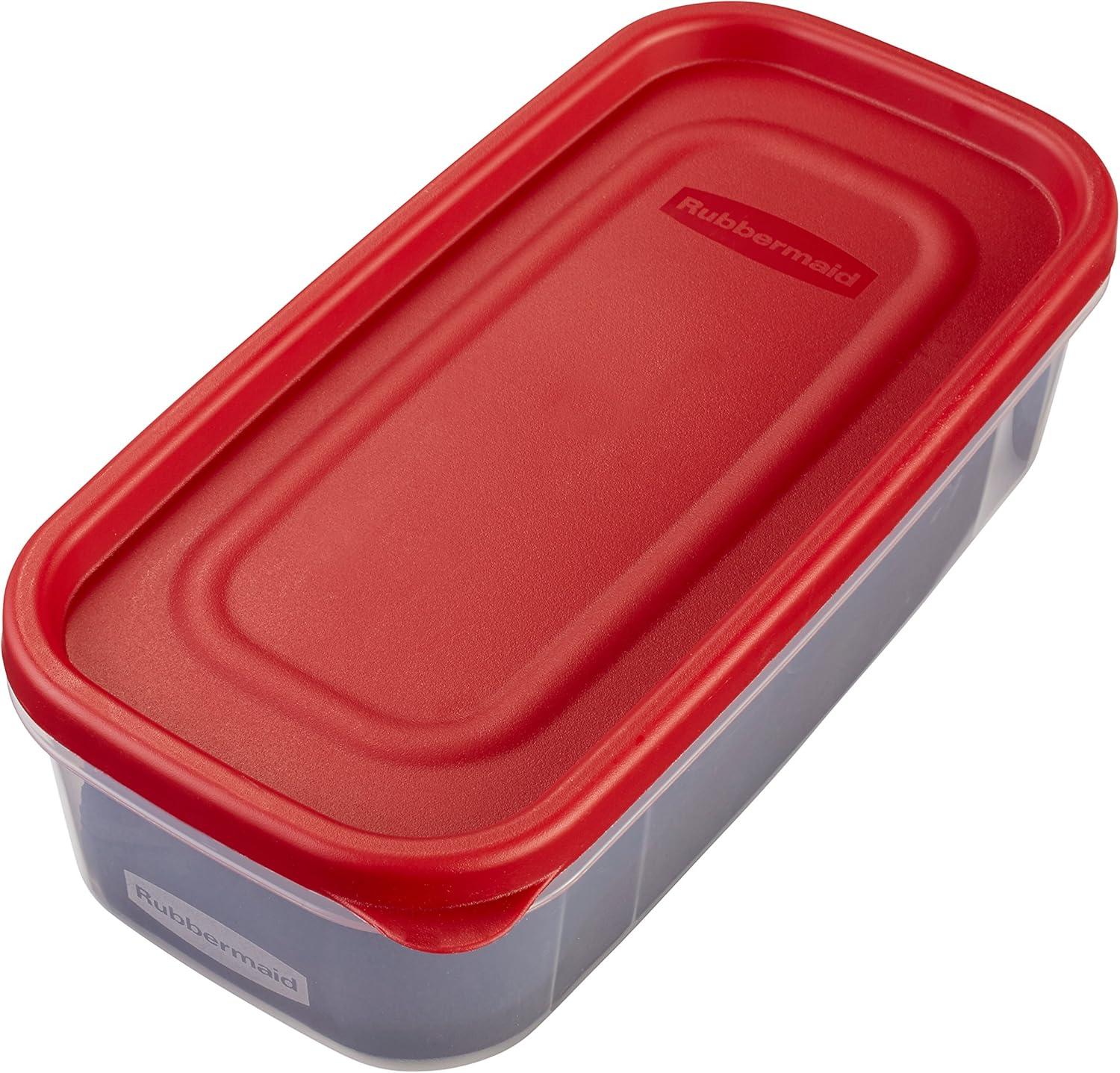 Rubbermaid Modular Food Storage Canister 5C, Red