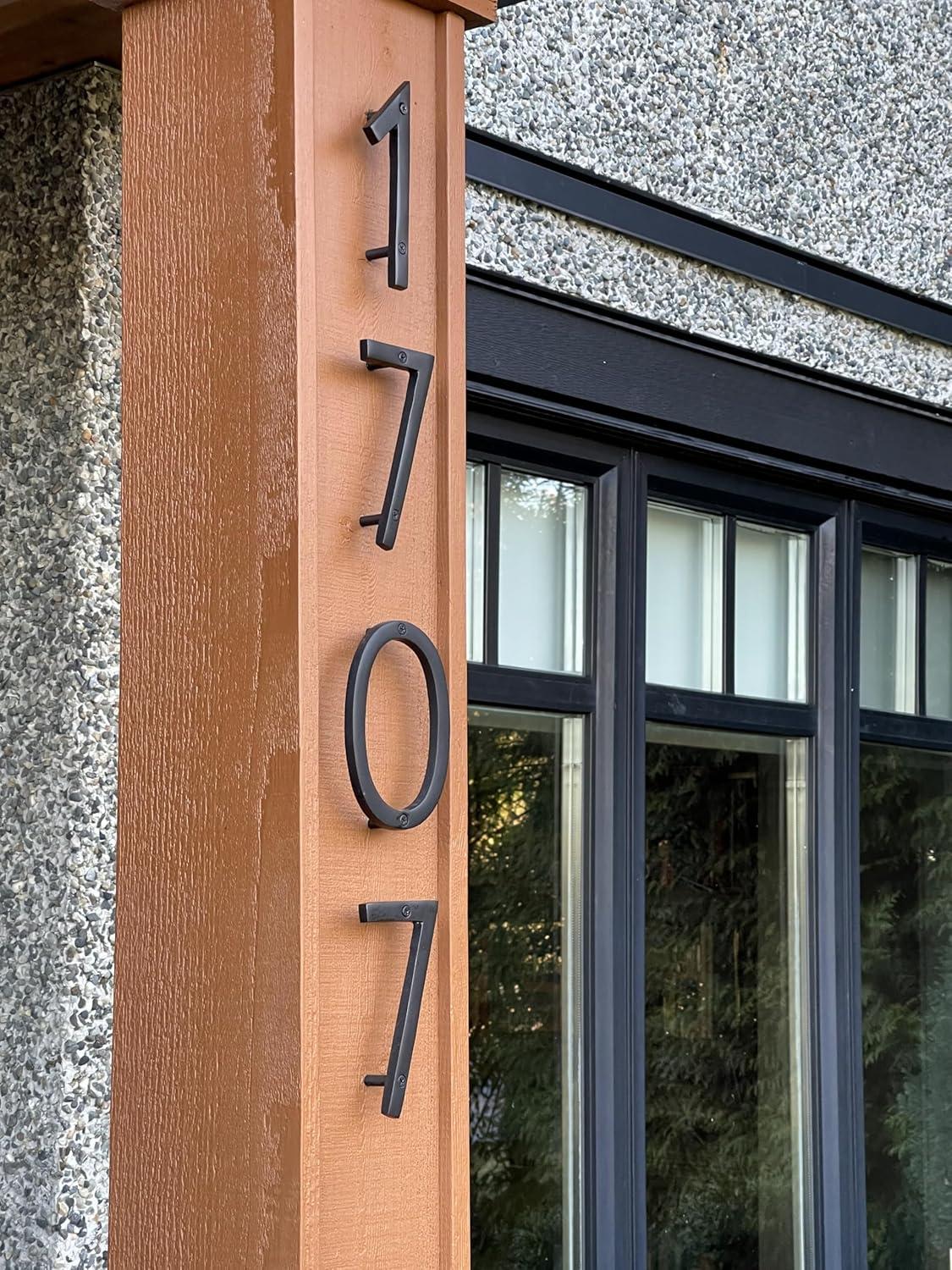 NACH Metal Floating Mount House Number