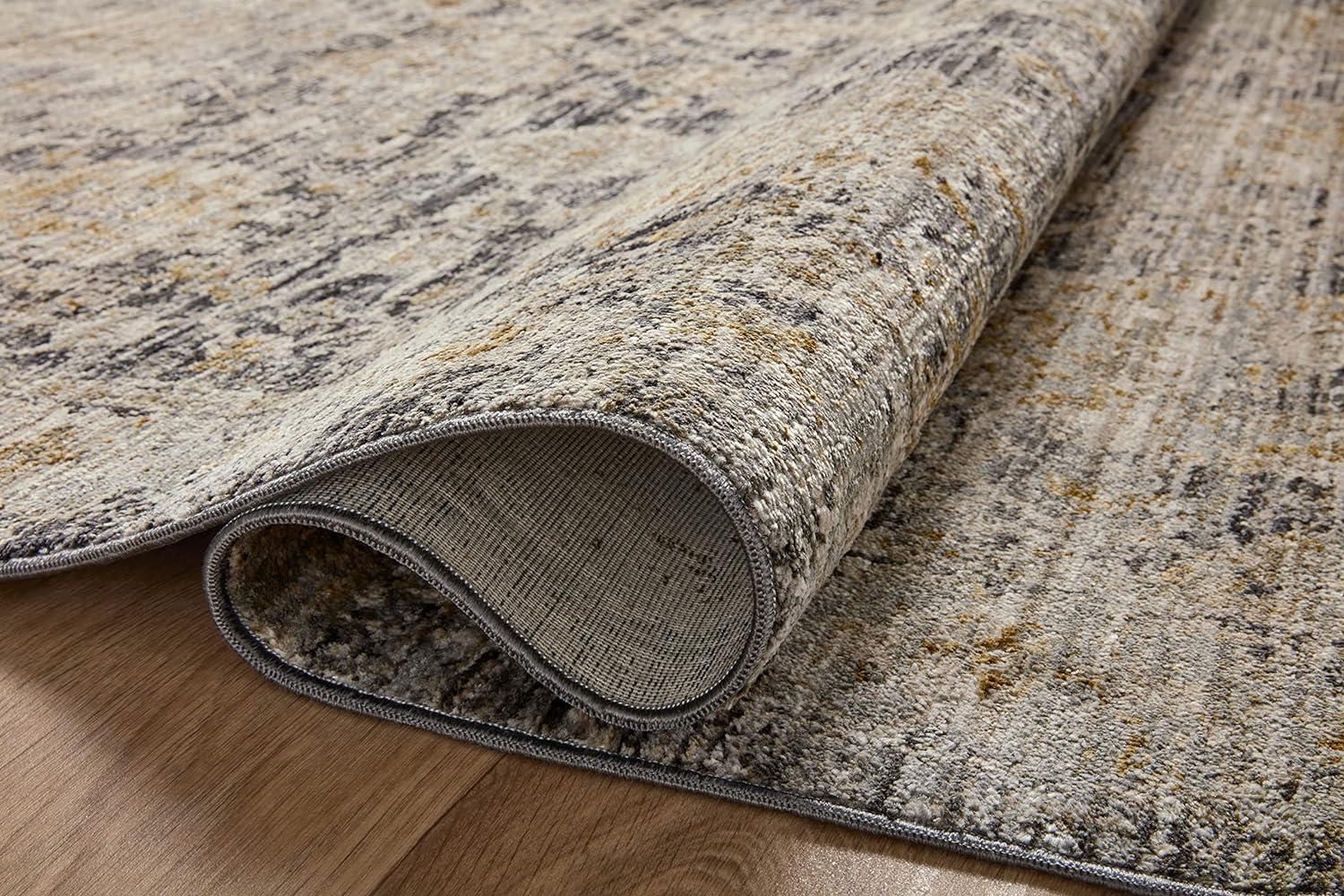 Jean Stoffer x Loloi Katherine Charcoal / Gold Area Rug