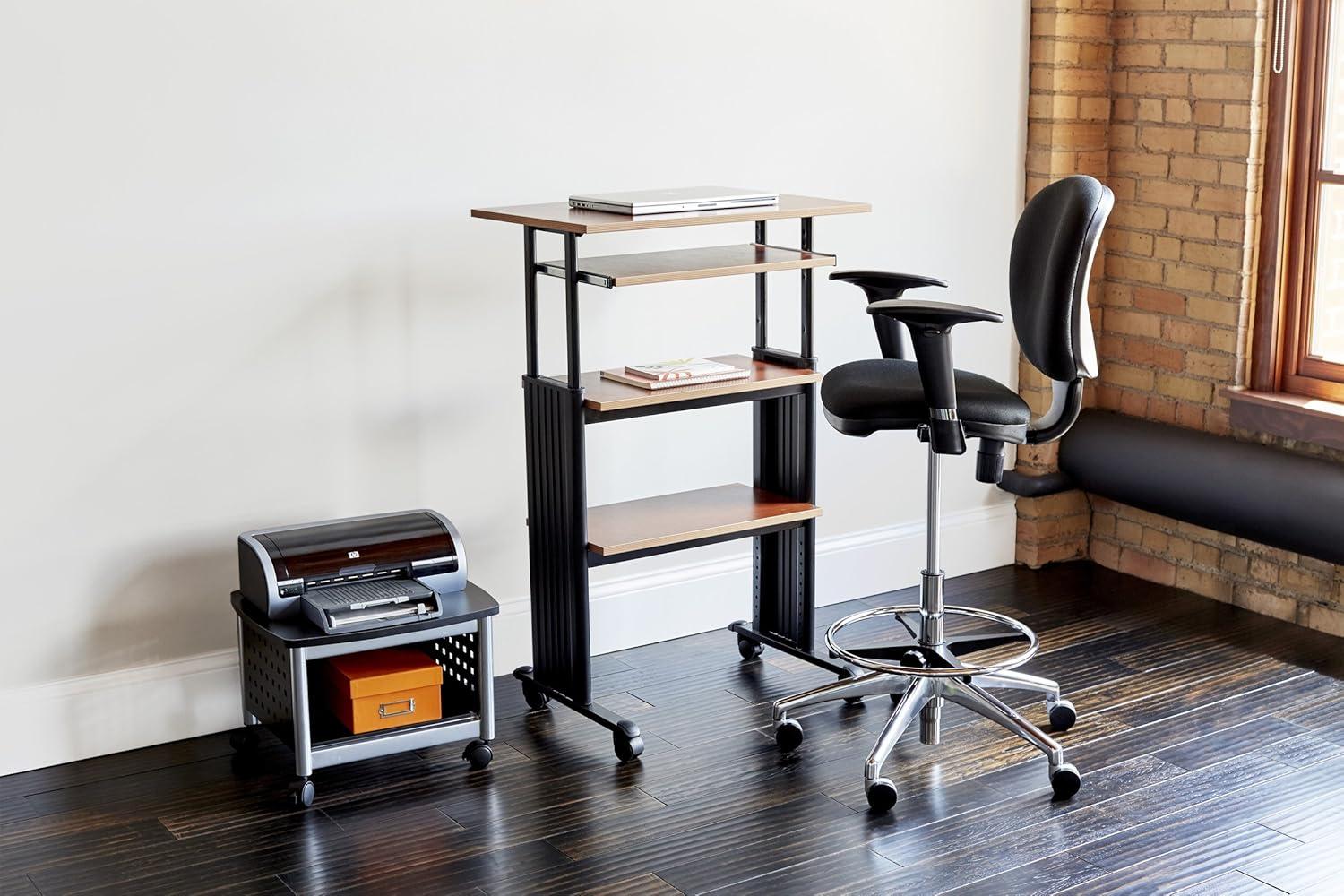 MUV Adjustable Stand-Up Workstation AV Cart