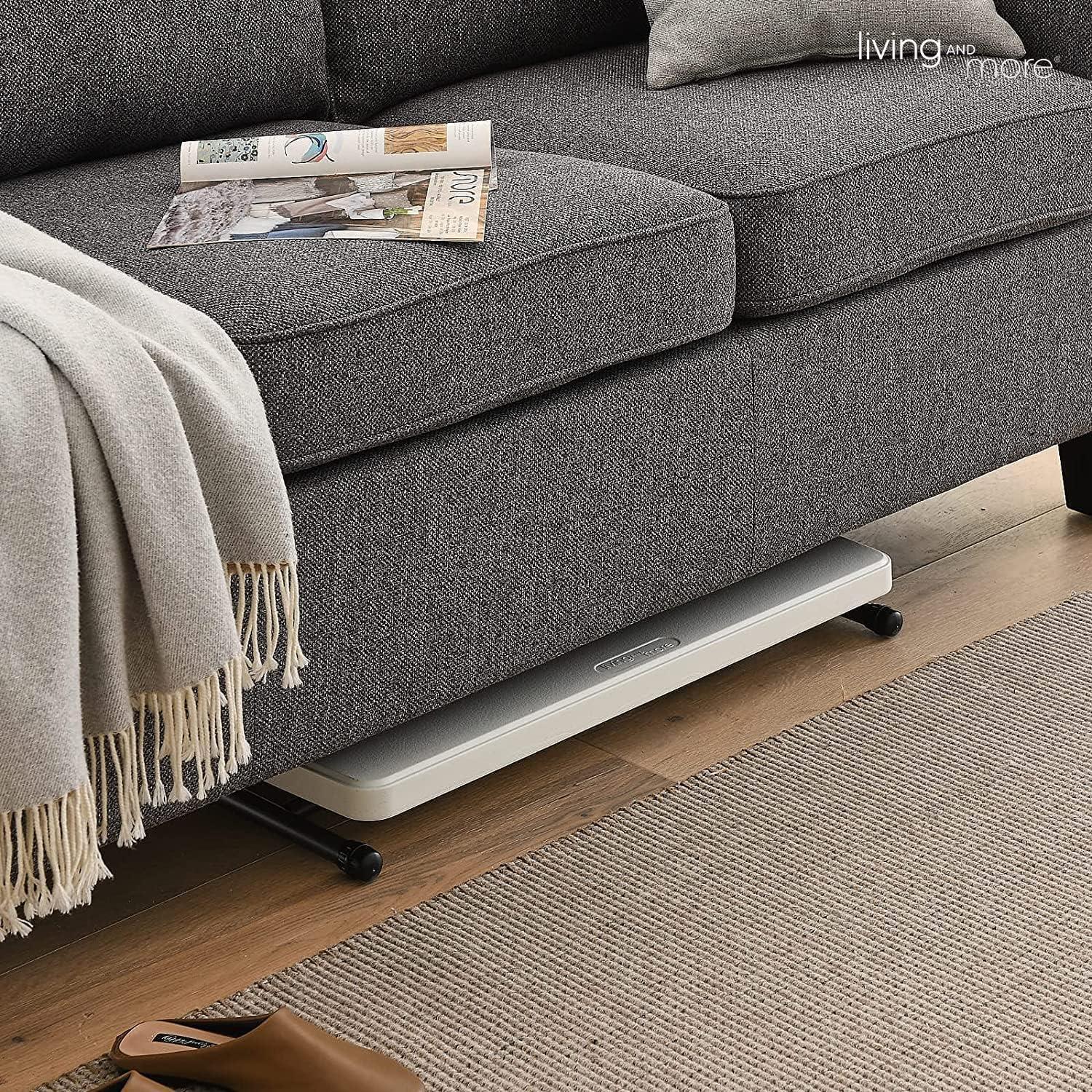 MASMIO 28Inch Height-Adjustable Portable Dinner Table