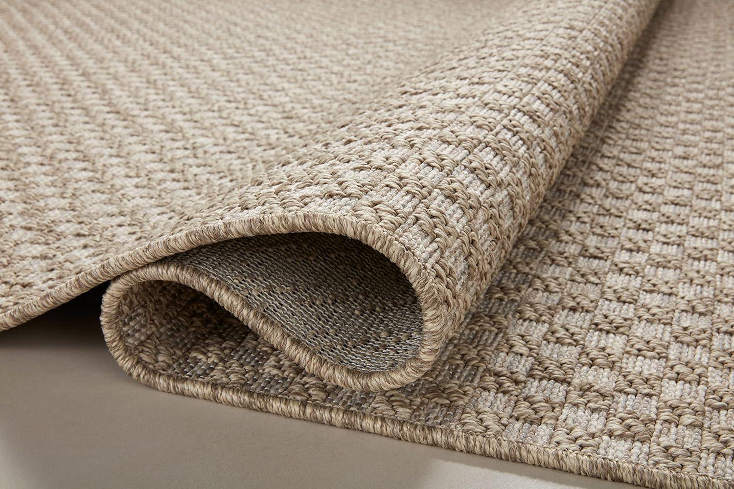 Natural Beige Flat Woven Polypropylene Runner Rug 2'-3" x 10'-0"