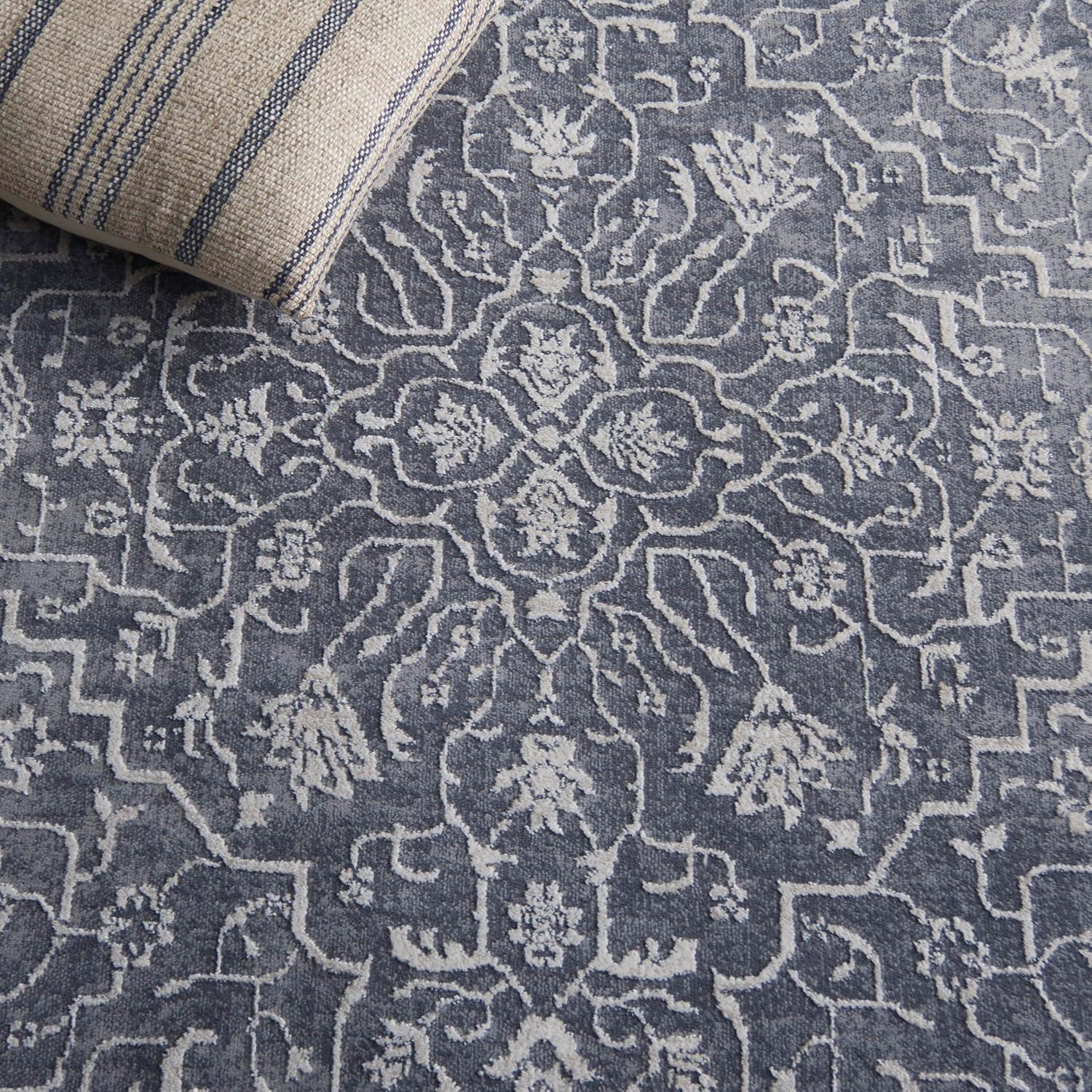 Reflection RFT670 Power Loomed Indoor Accent Rug - Dark Grey/Cream - 3'x5' - Safavieh.