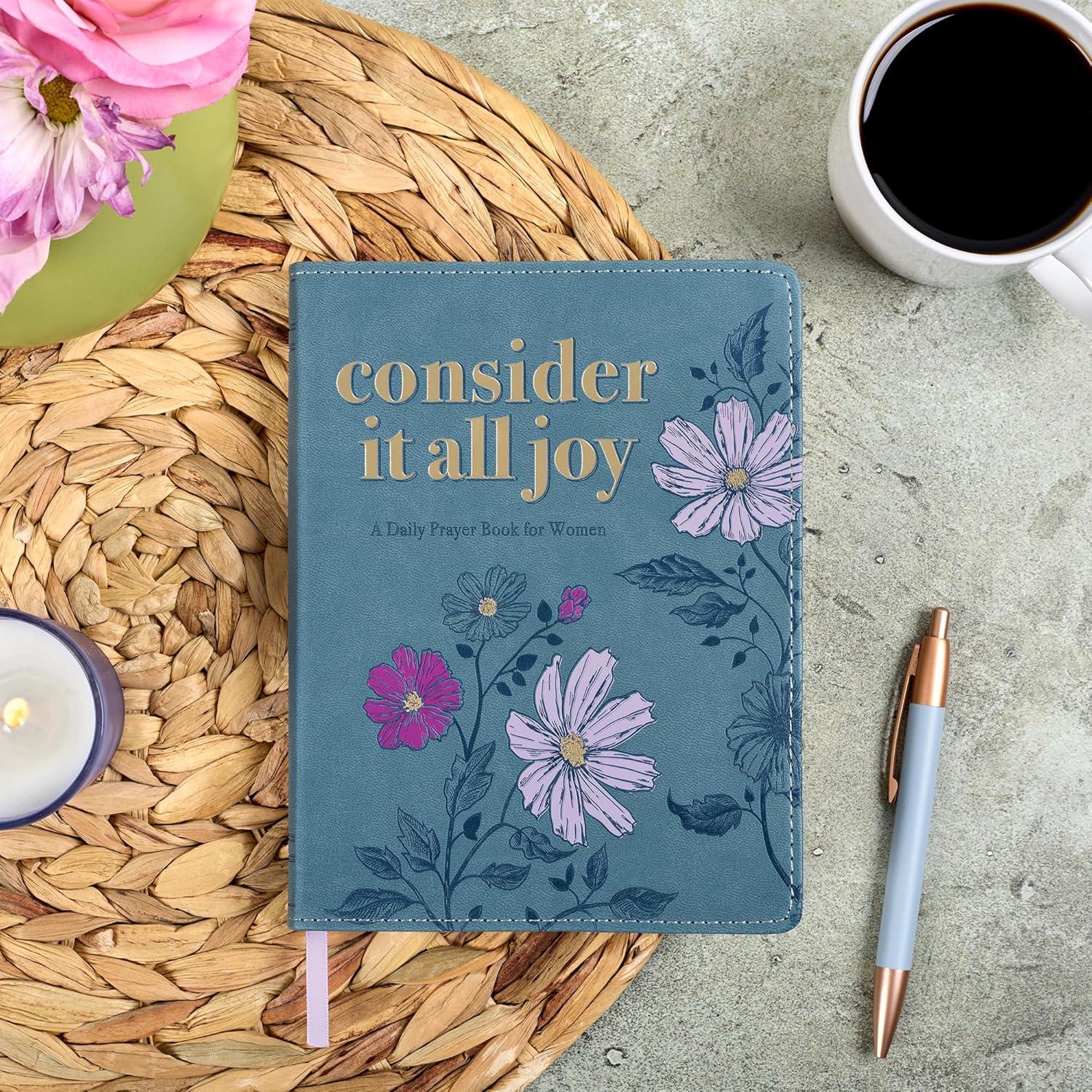 Devotional Consider It All Joy - (Leather Bound)