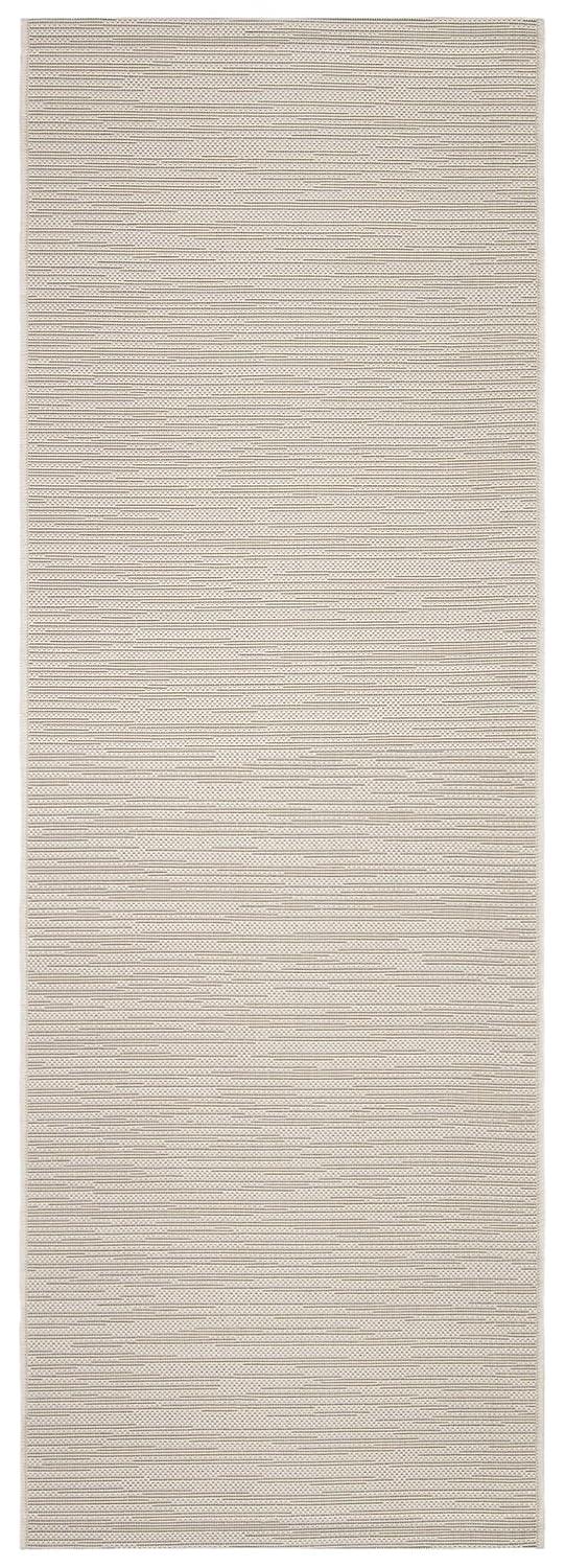 SAFAVIEH Courtyard Alana Contemporary Indoor/Outdoor Runner Rug, 2'3" x 6'7", Light Grey