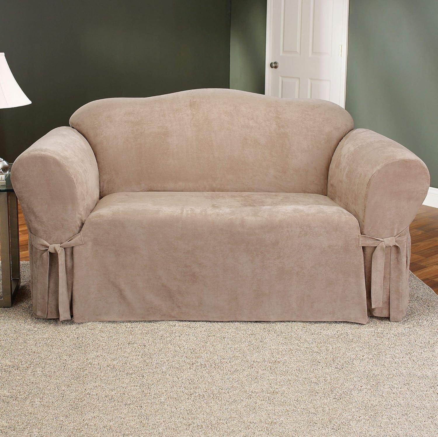 Box Cushion Loveseat Slipcover