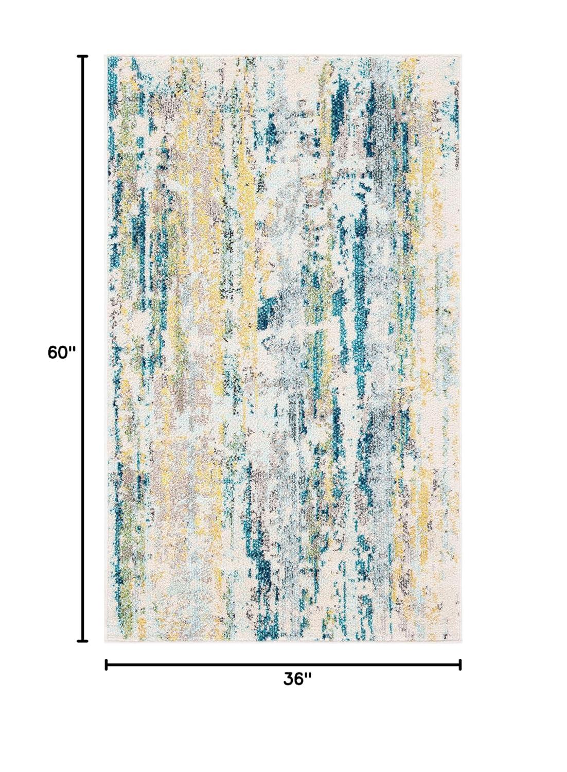 Madison MAD260 Power Loomed Area Rug - Beige/Olive - 3'x5' - Safavieh.