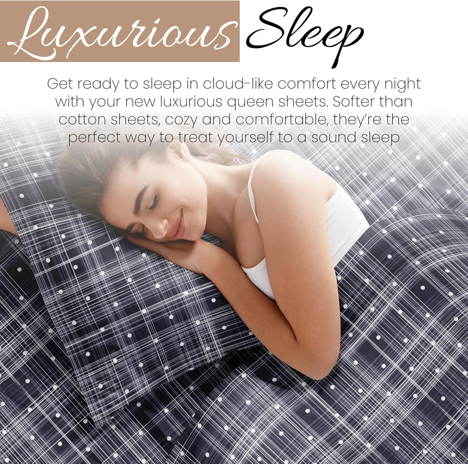 IEnjoy Home Simply Soft™ Polka Dots Microfiber Sheet Set & Reviews | Wayfair