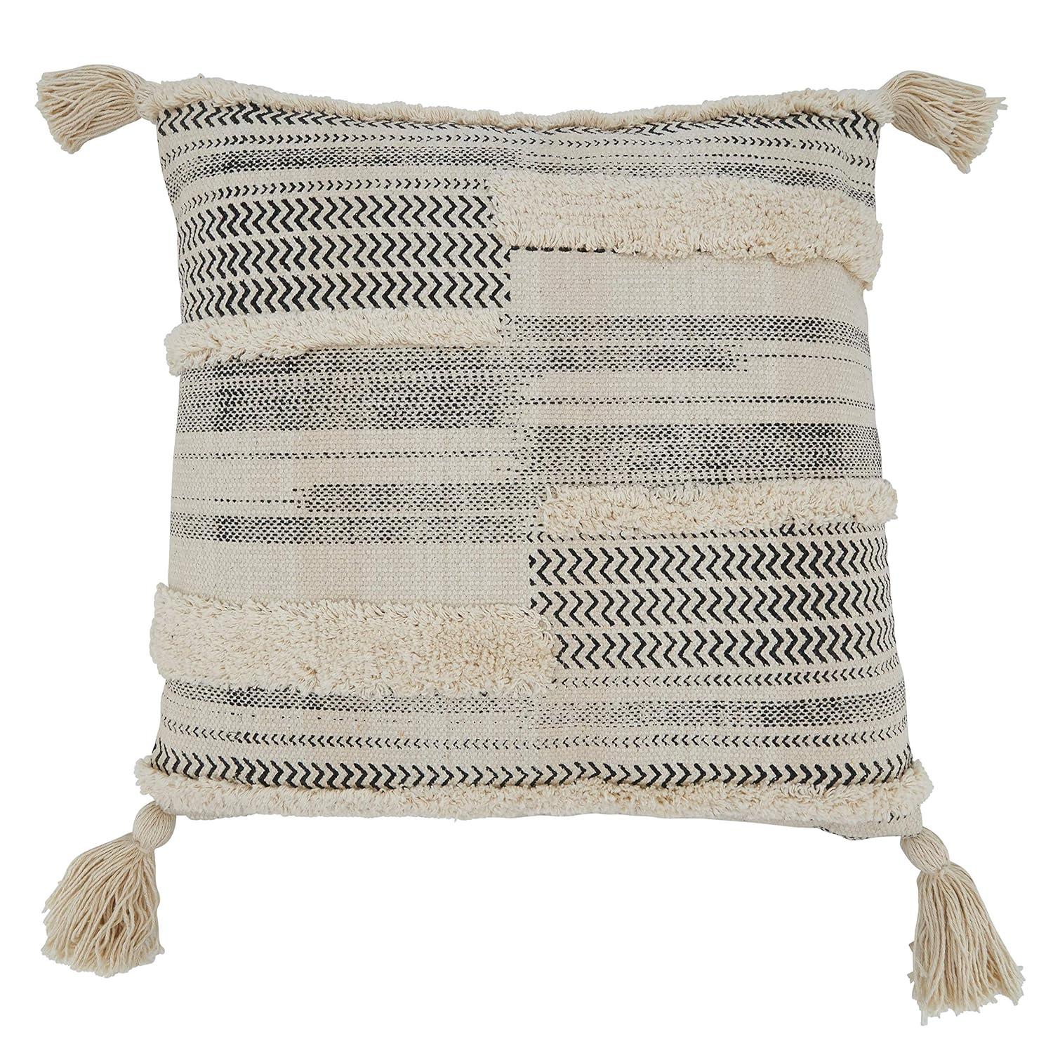 Aidy Tassels Cotton Pillow Cover