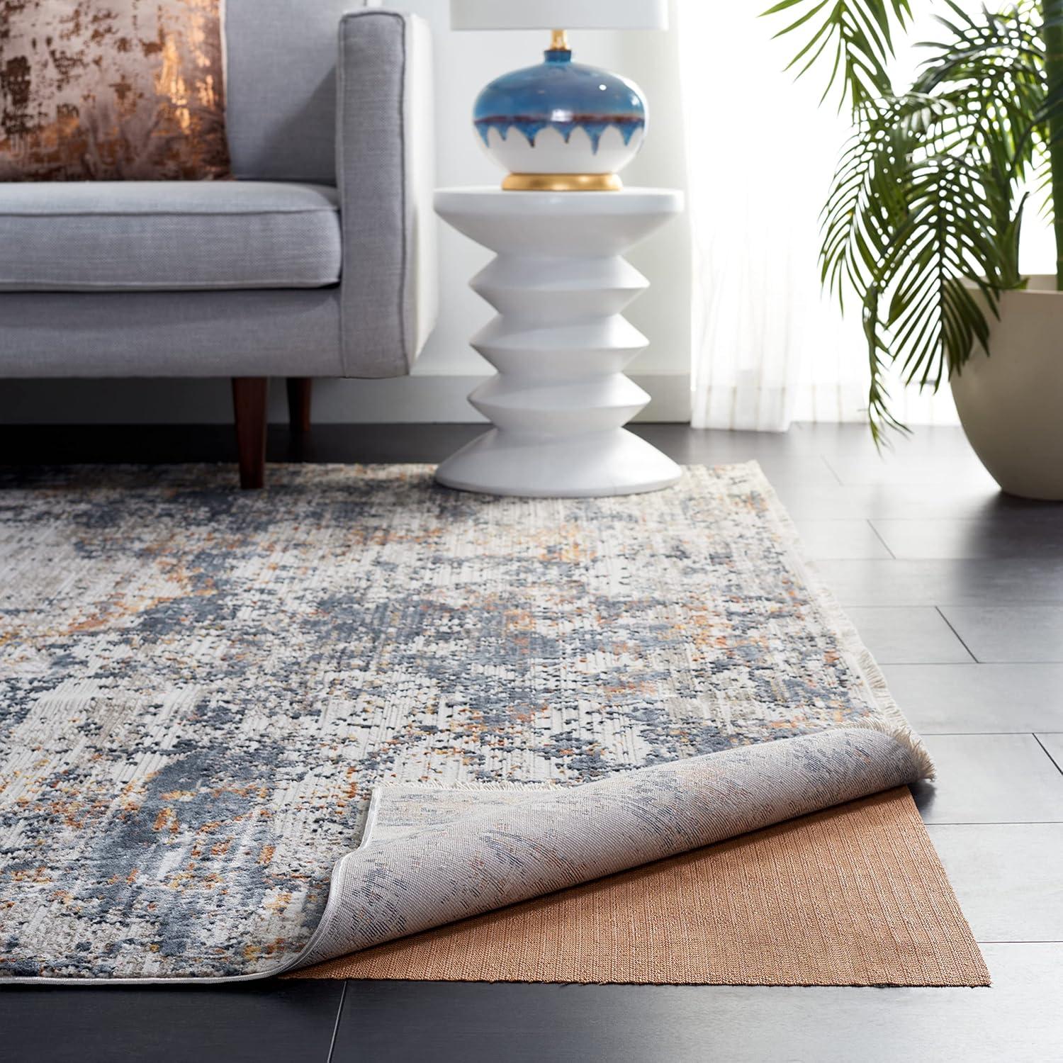 Ultra Pad PAD120 Power Loomed Indoor Rug Pad - Beige - 4' x 6' - Safavieh