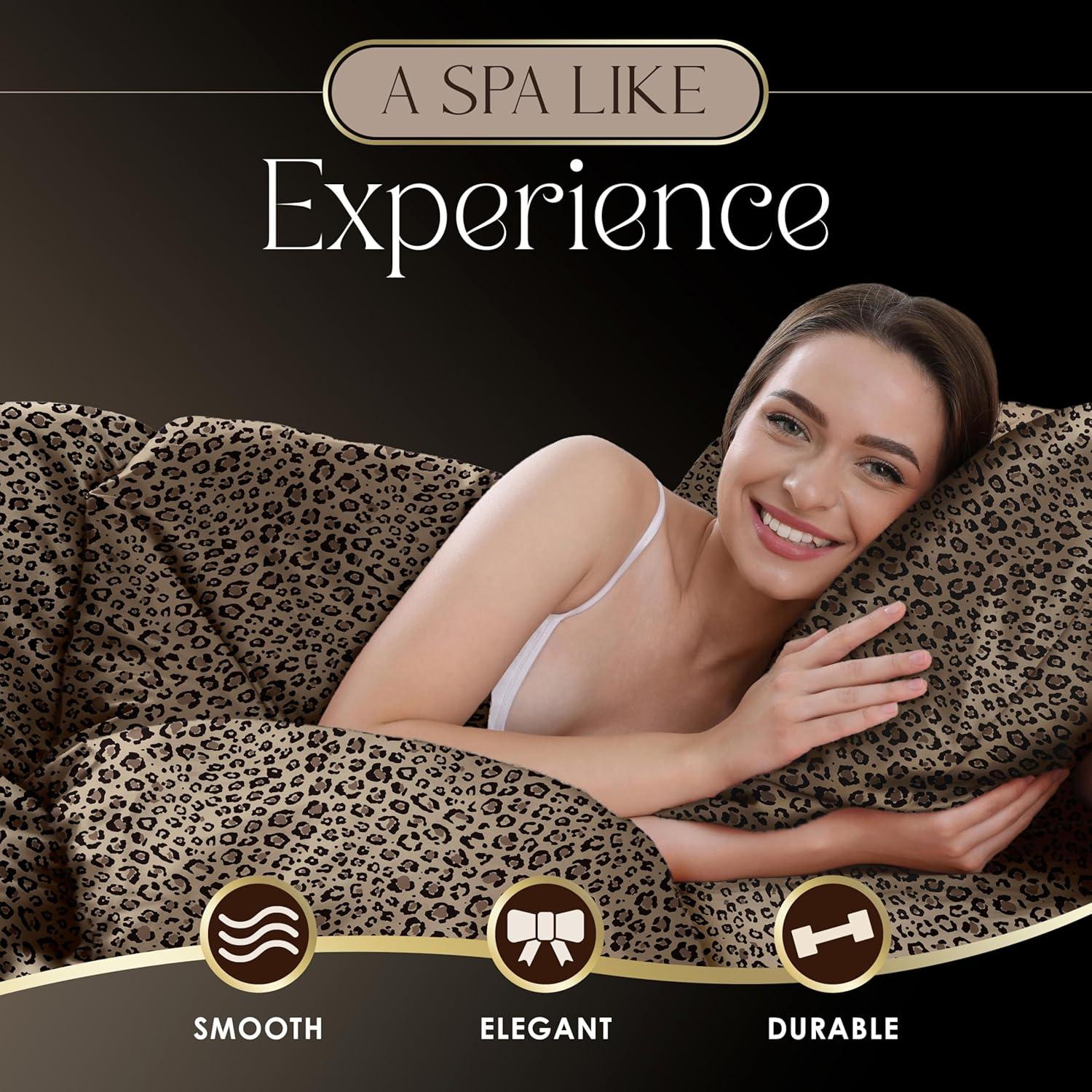 Seduction Martex Elegance Satin Silk Sheet Set Hotel Quality - Super Soft & Breathable Good For Hair And Skin