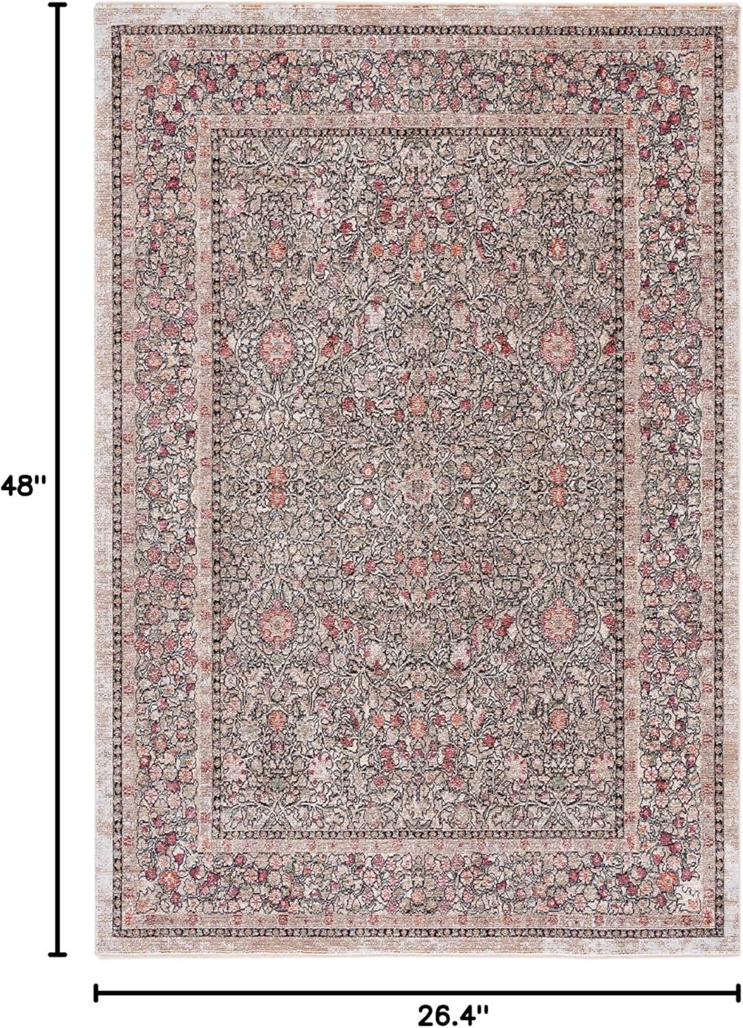 Crimson CMS272 Power Loomed Area Rug  - Safavieh