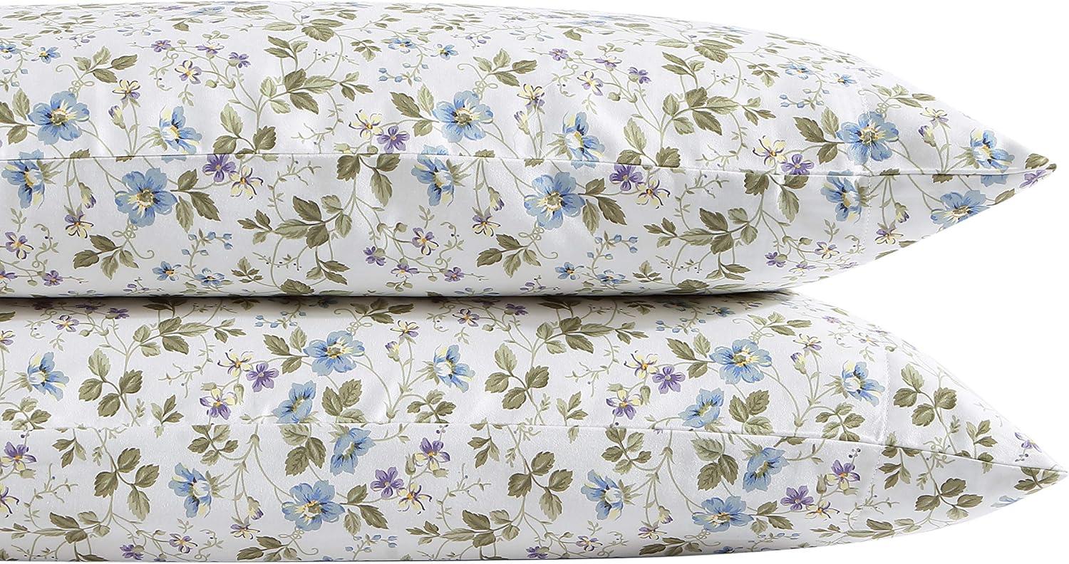 300 Thread Count Printed Pattern Pillowcase - Laura Ashley