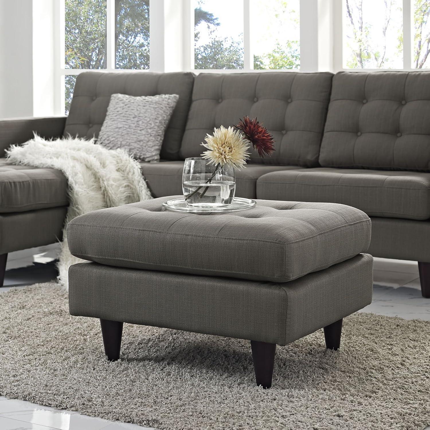 Modway Empress Upholstered Ottoman, Multiple Colors